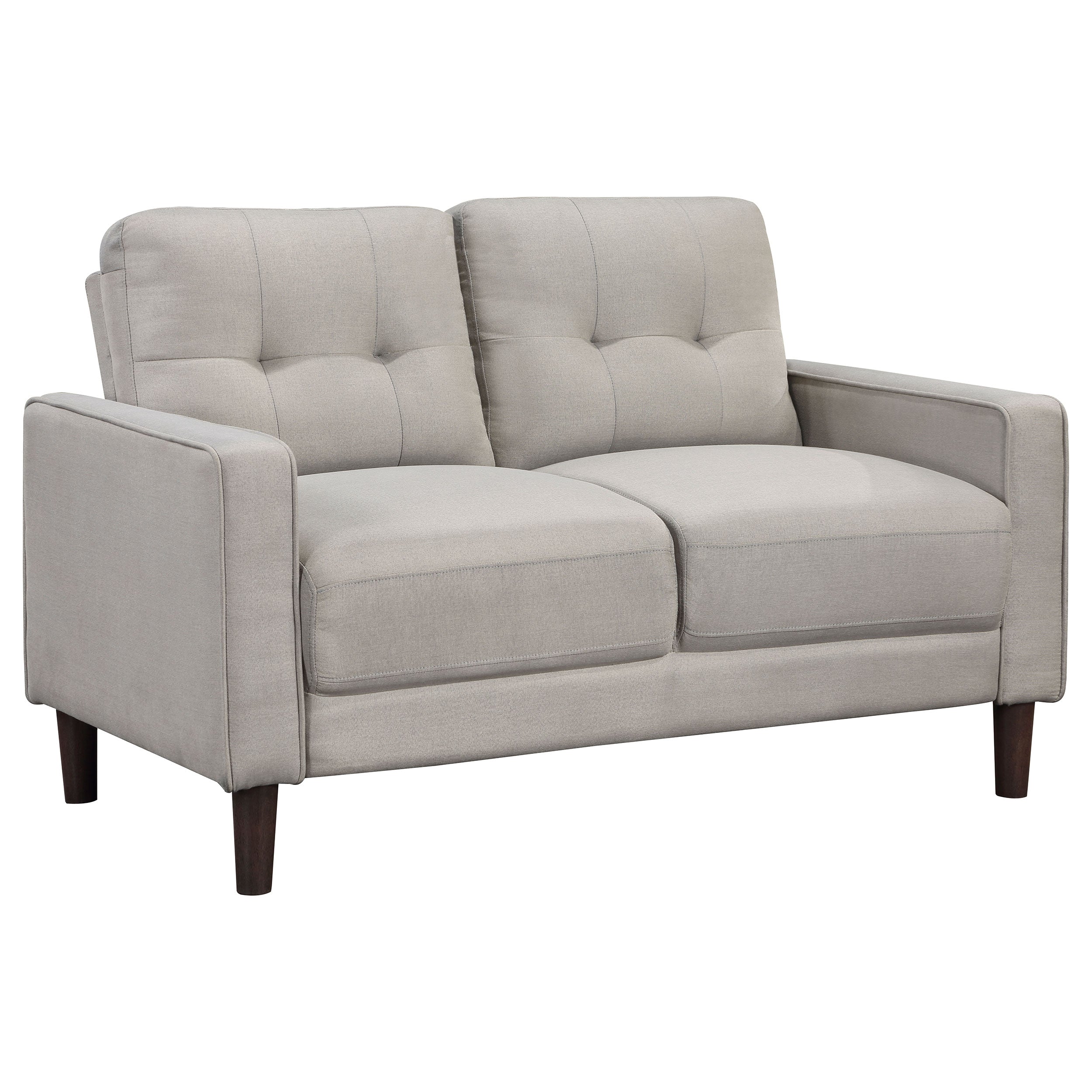 Bowen Upholstered Track Arm Tufted Sofa Set - Image 28