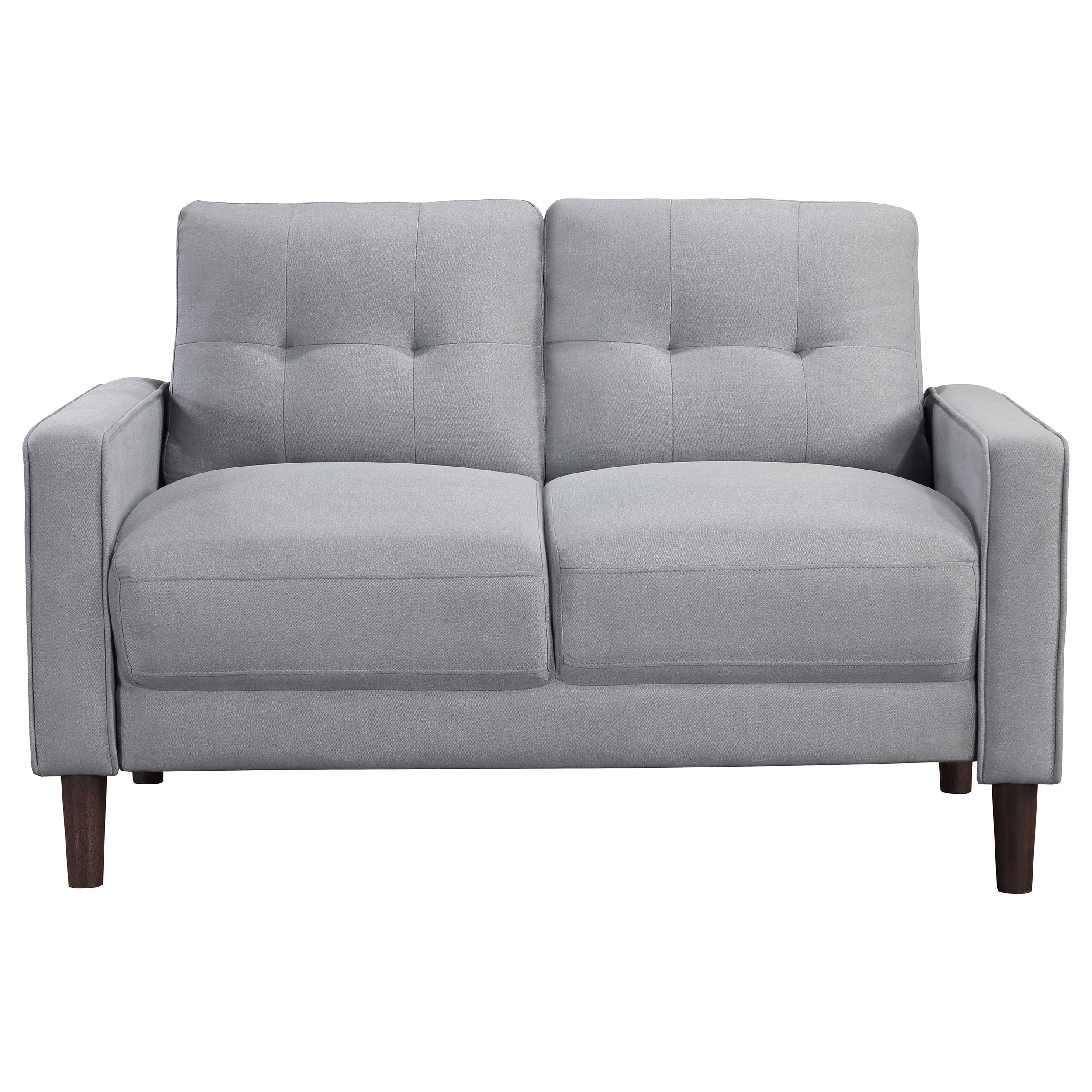 Bowen Upholstered Track Arm Tufted Sofa Set - Image 33