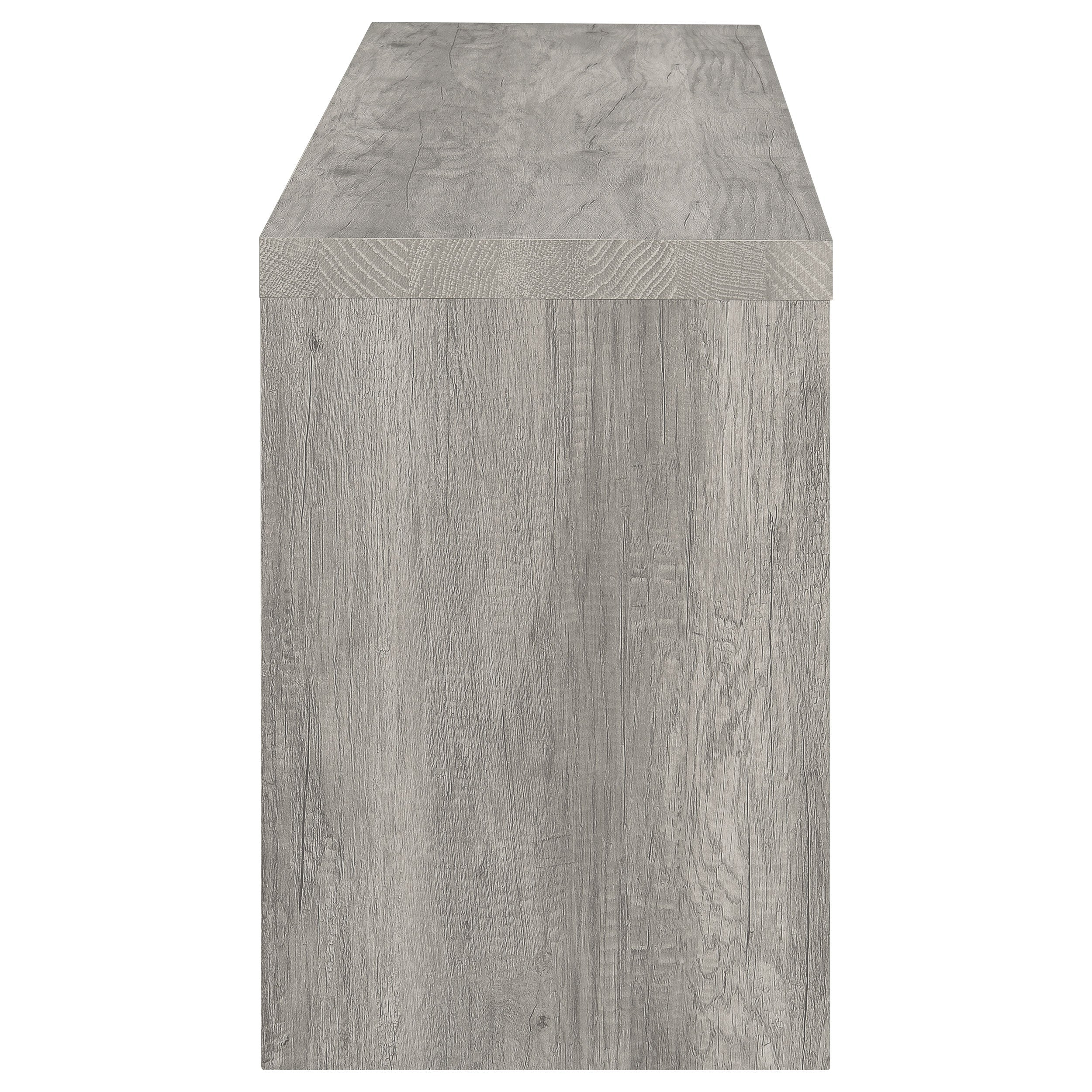 Burke 2-drawer Engineered Wood 59-inch TV Stand Grey Driftwood - Image 9