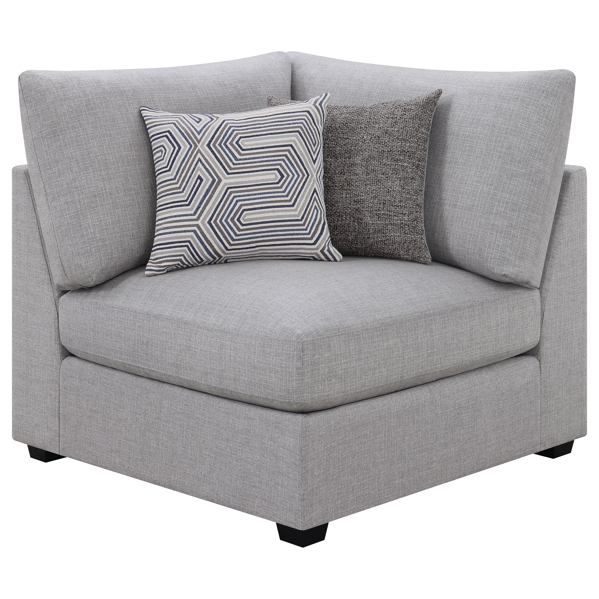Cambria Upholstered Modular Sectional Sofa Grey - Image 43