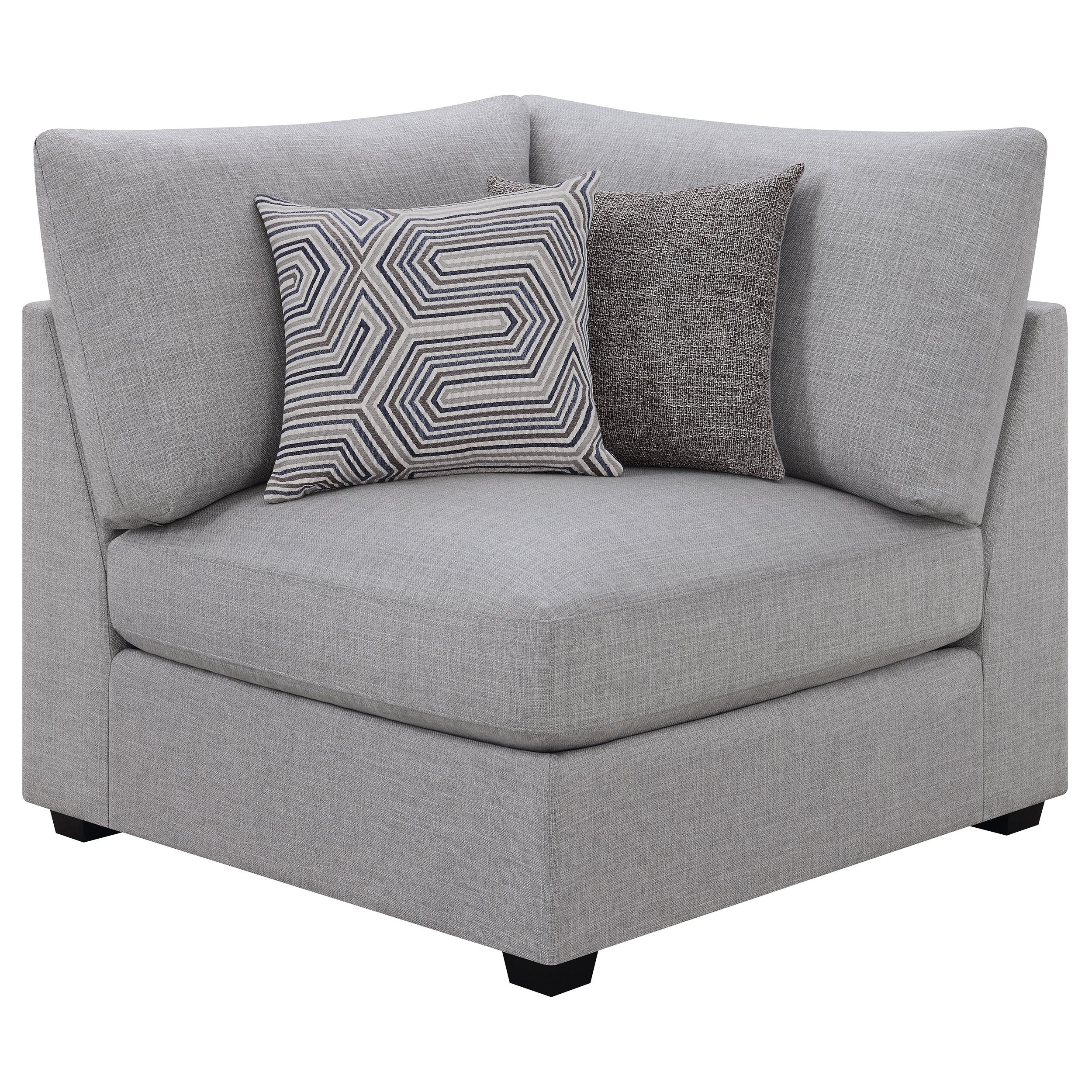 Cambria Upholstered Modular Sectional Sofa Grey - Image 58