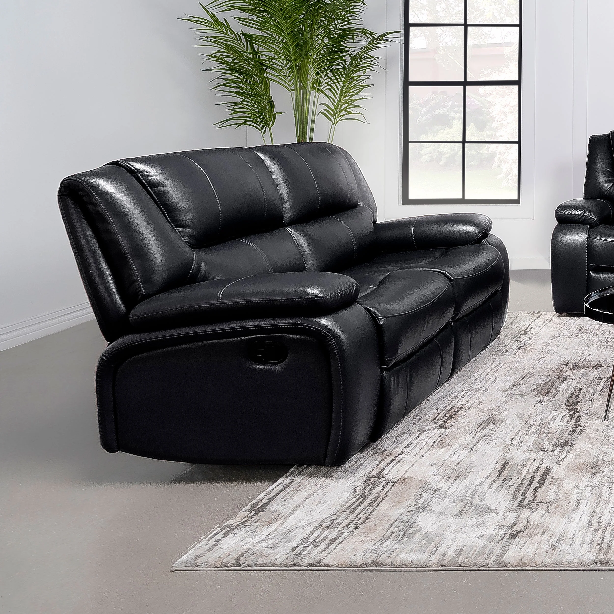 Camila Upholstered Motion Reclining Loveseat - Image 6