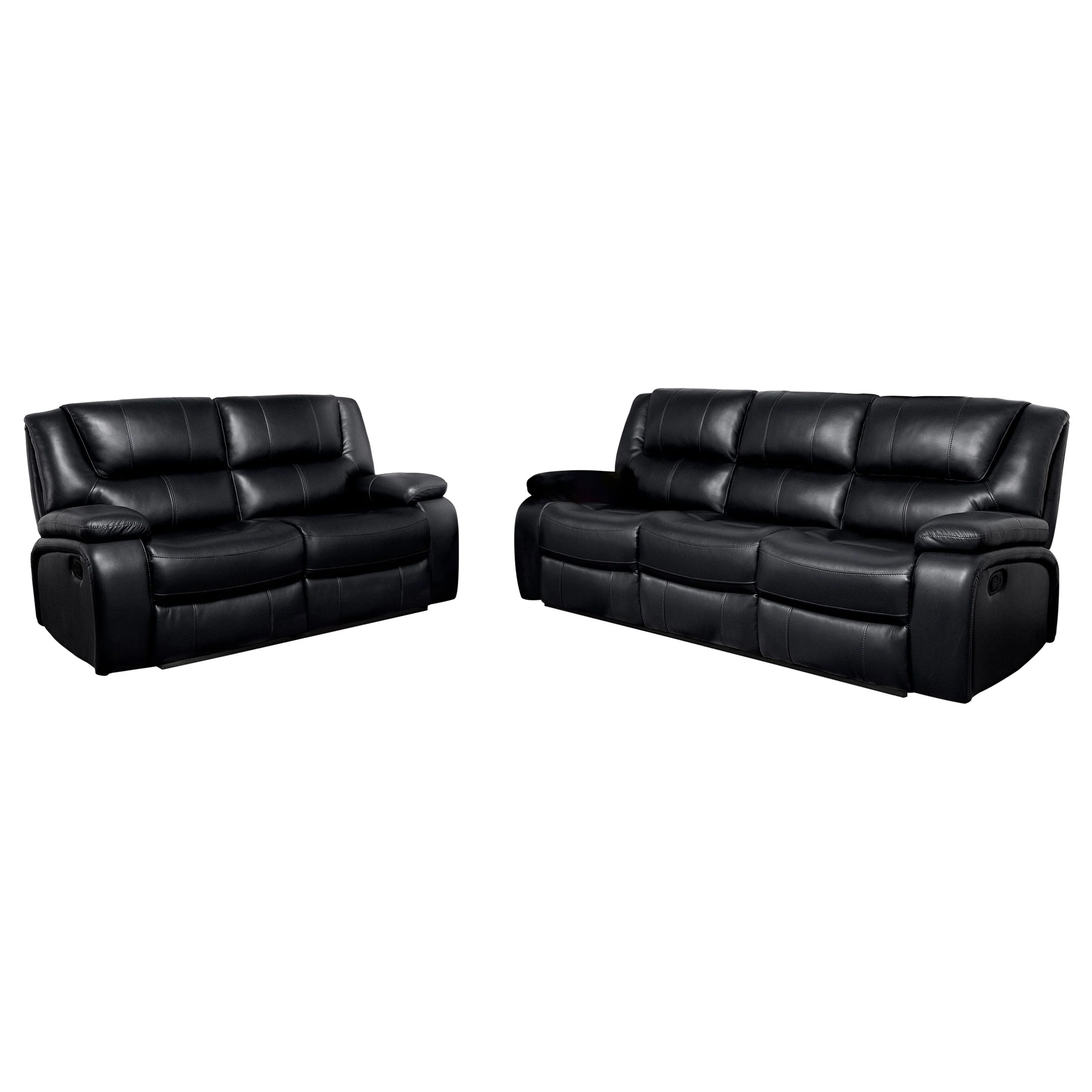 Camila Upholstered Reclining Sofa Set - Image 15