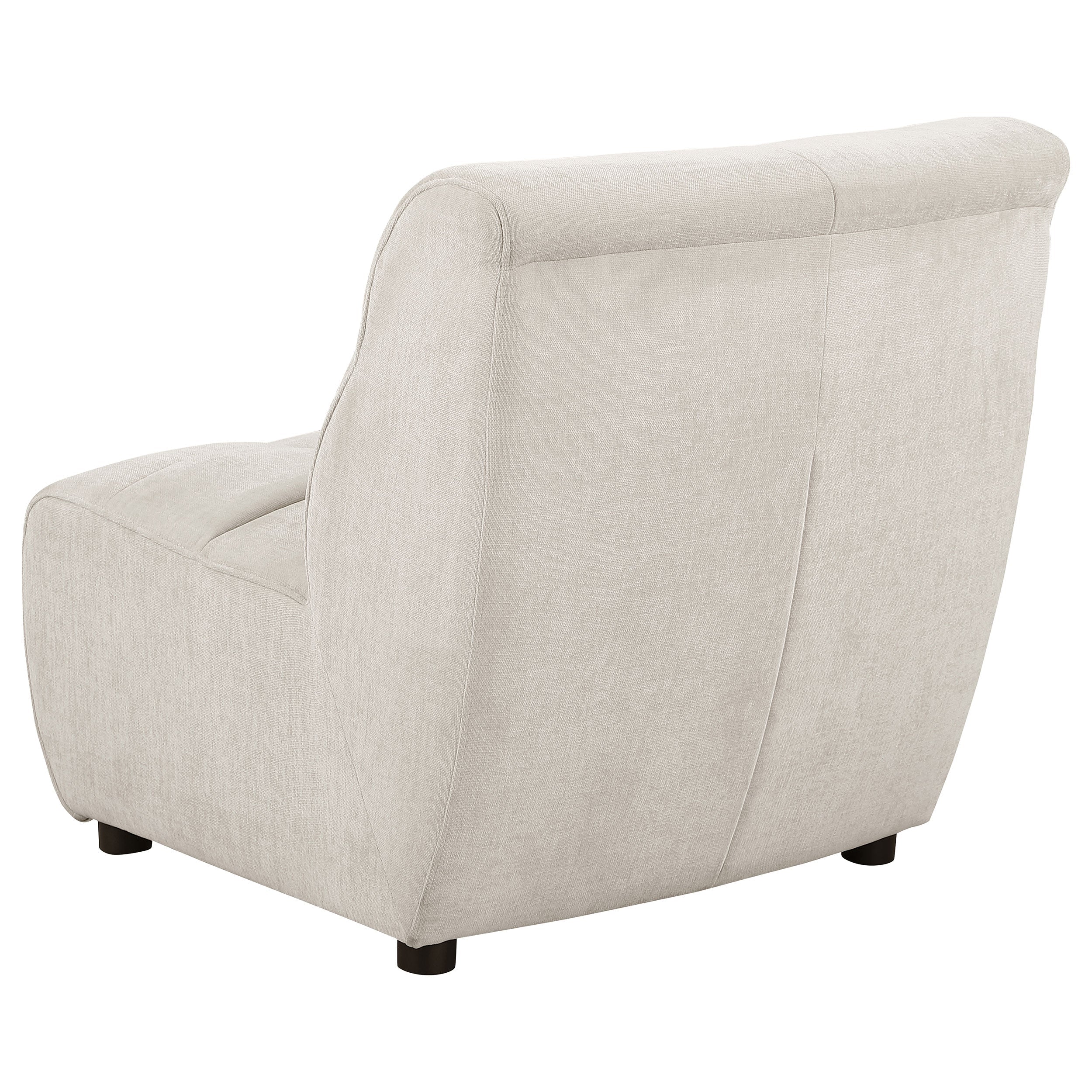Charlotte Upholstered Modular Sectional Sofa Ivory - Image 21