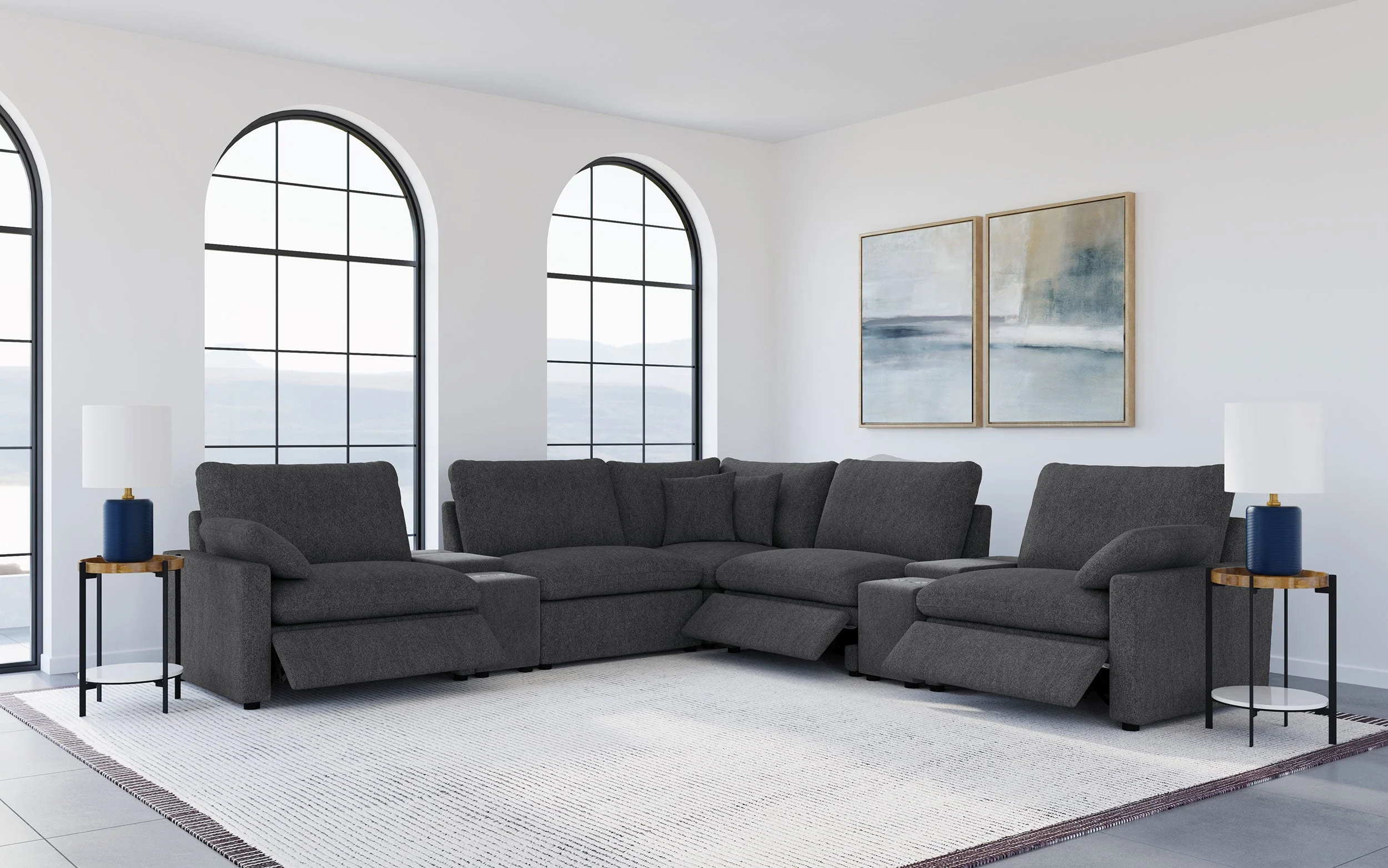 Collins Modular Power Reclining Sectional - Image 17