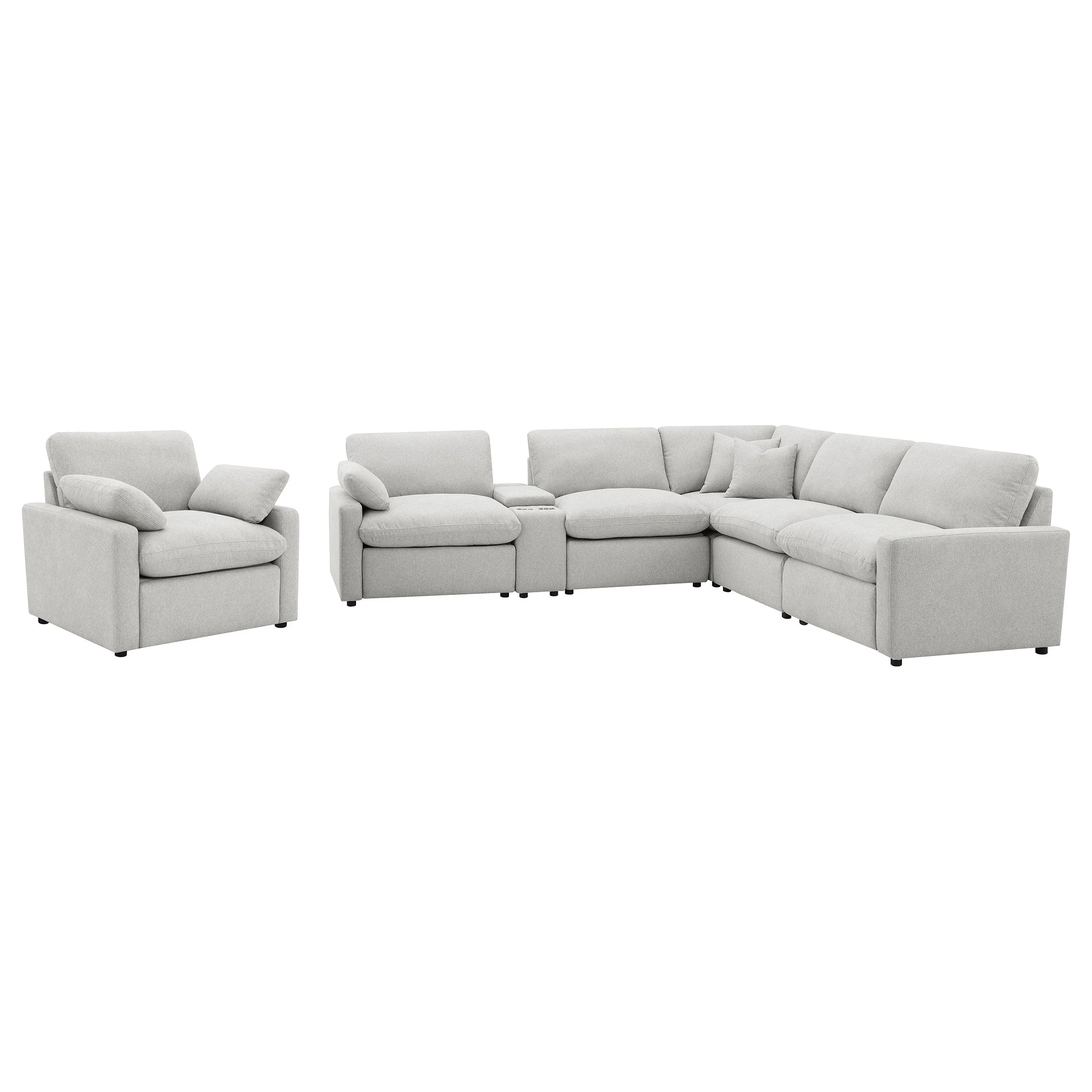 Collins Modular Power Reclining Sectional - Image 45