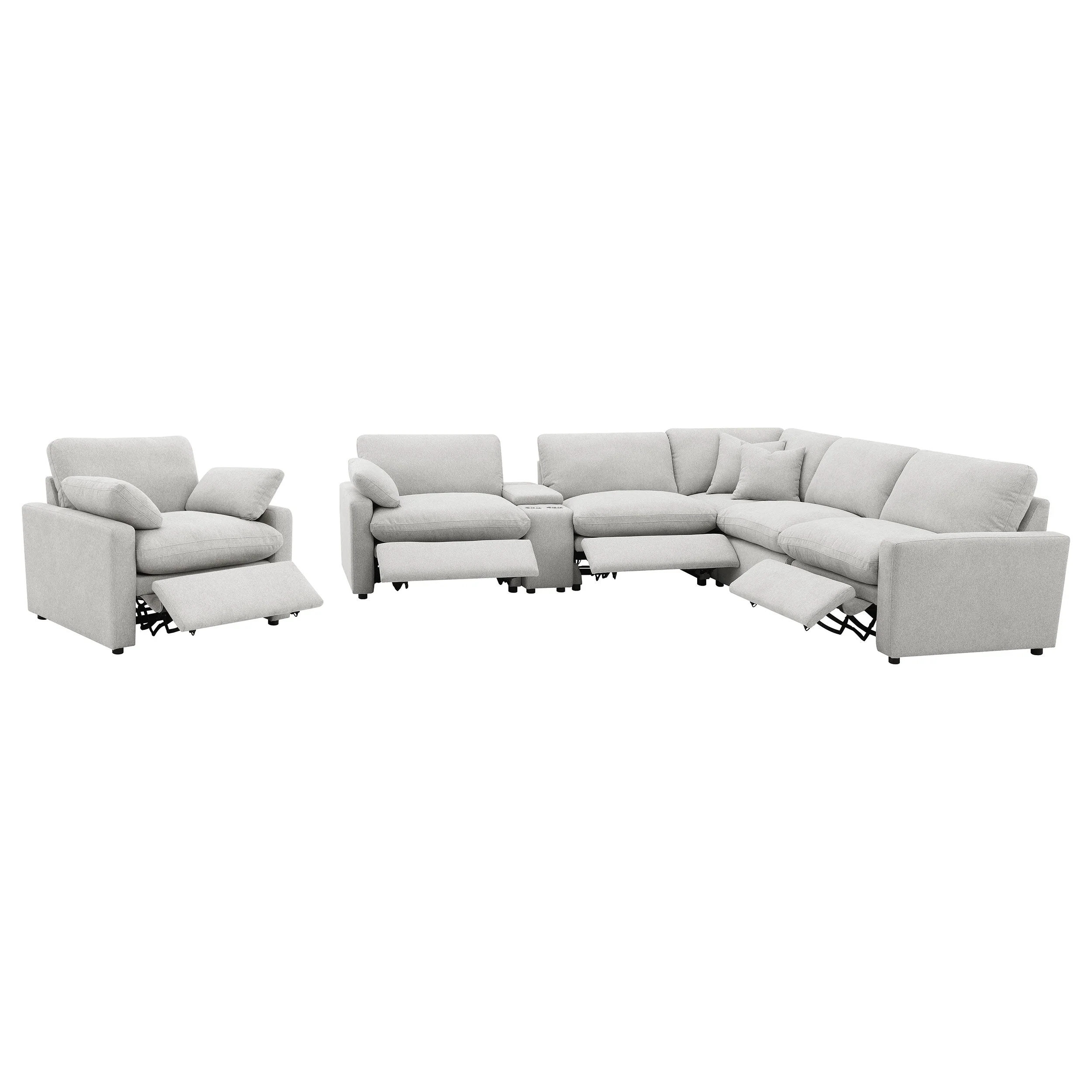 Collins Modular Power Reclining Sectional - Image 51