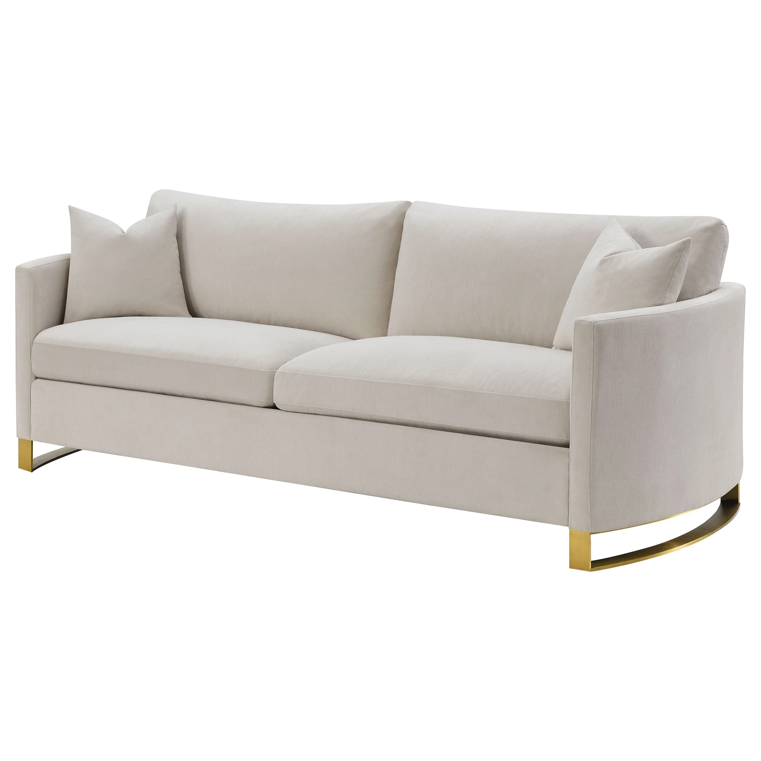 Corliss Upholstered Curved Track Arm Sofa - Image 10