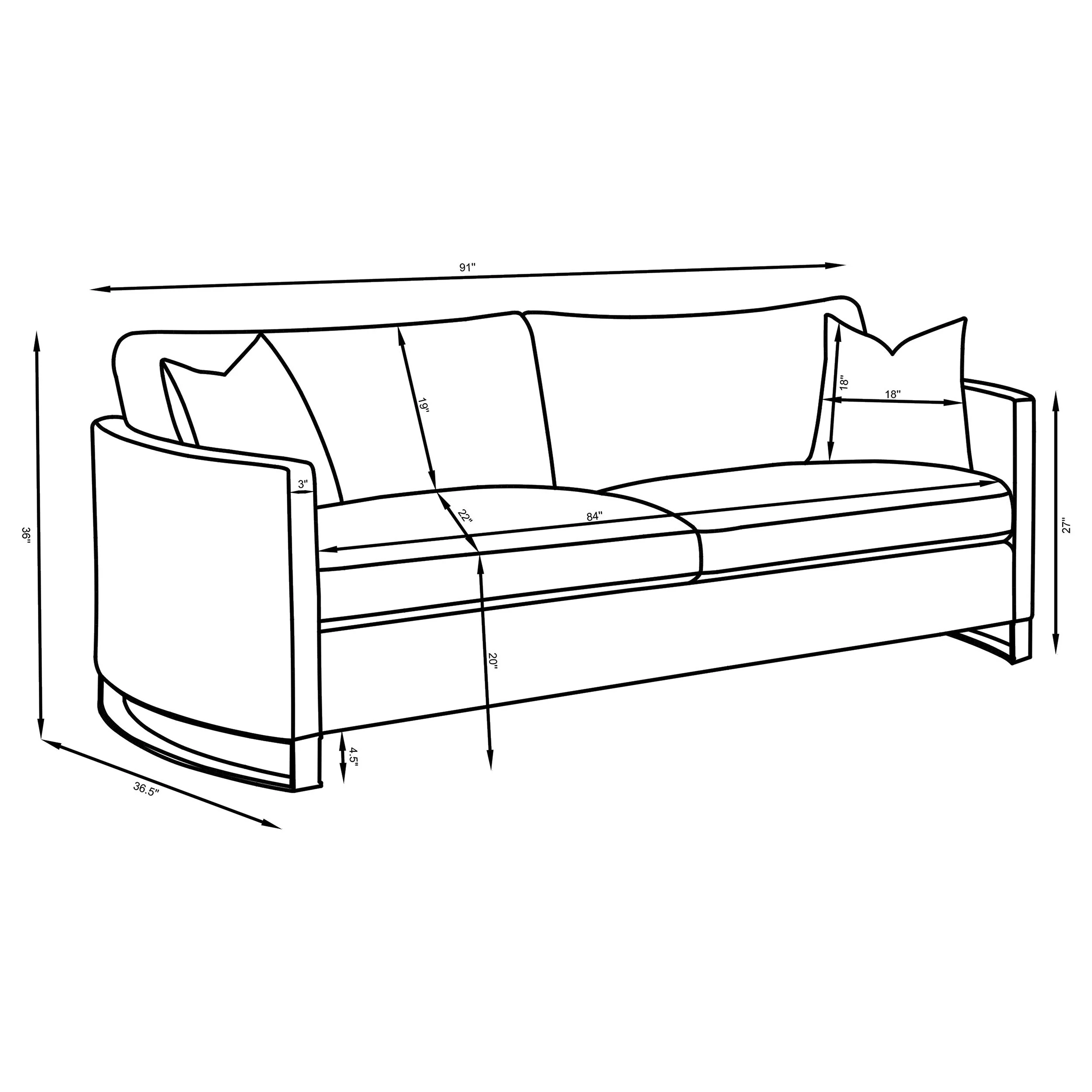 Corliss Velvet Upholstered Sofa Set - Image 41