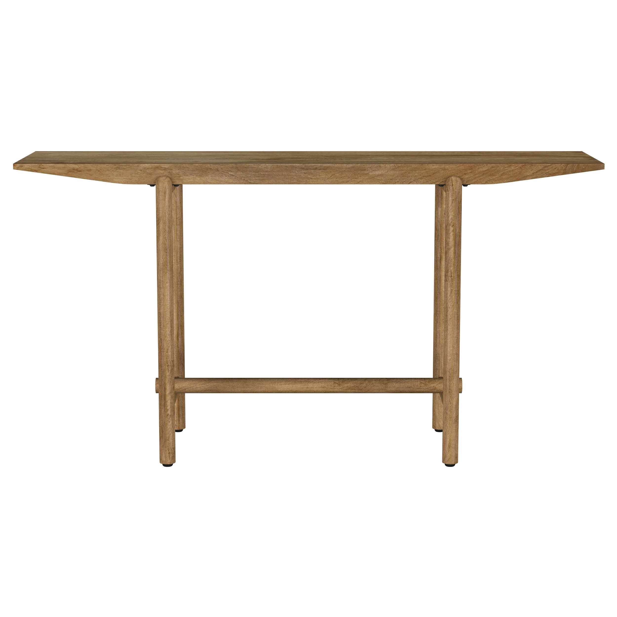 Darius Solid Wood Entryway Console Table Natural Mango - Image 4