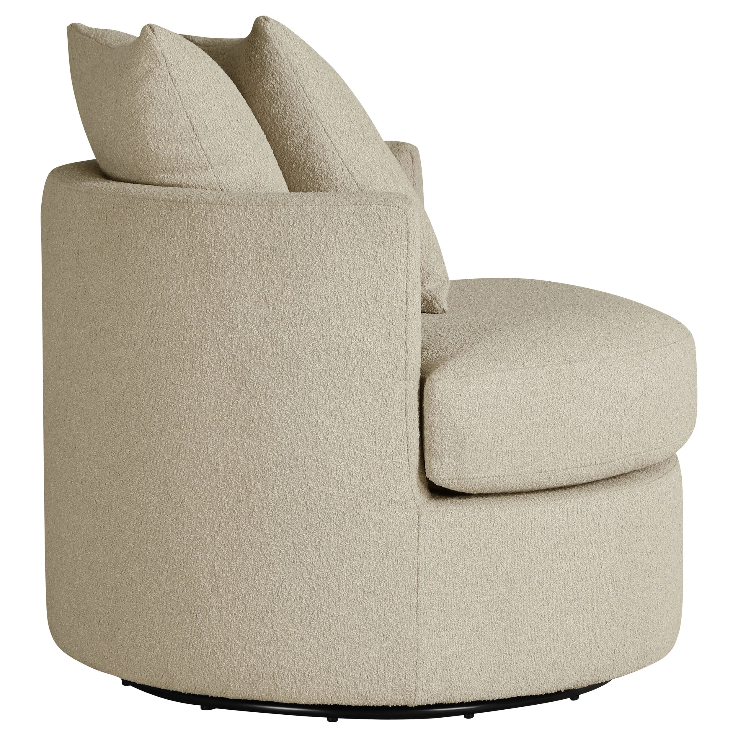 Debbie Upholstered Swivel Accent Chair - Image 19