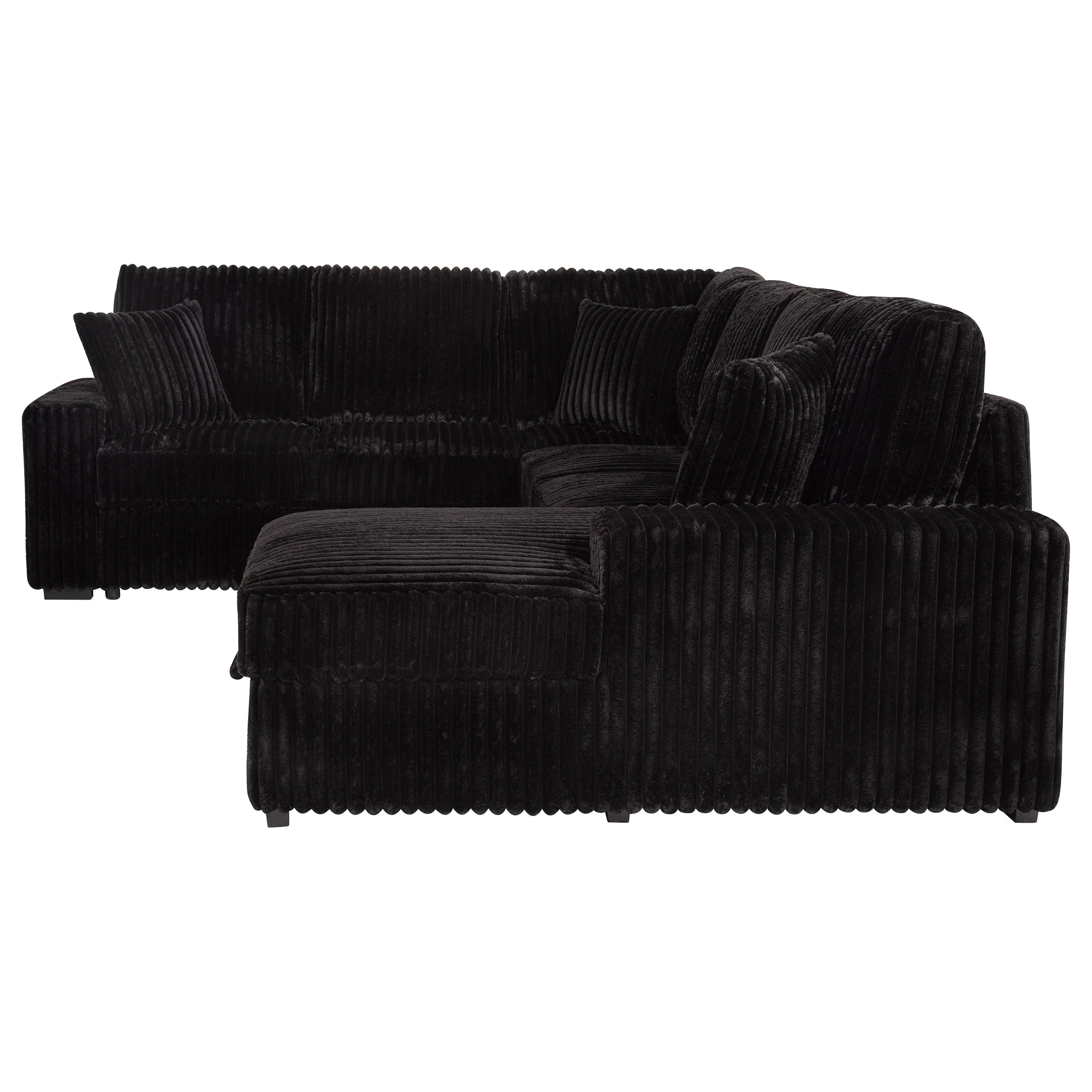 Devonshire Sleeper Sectional Sofa Storage Chaise - Image 30