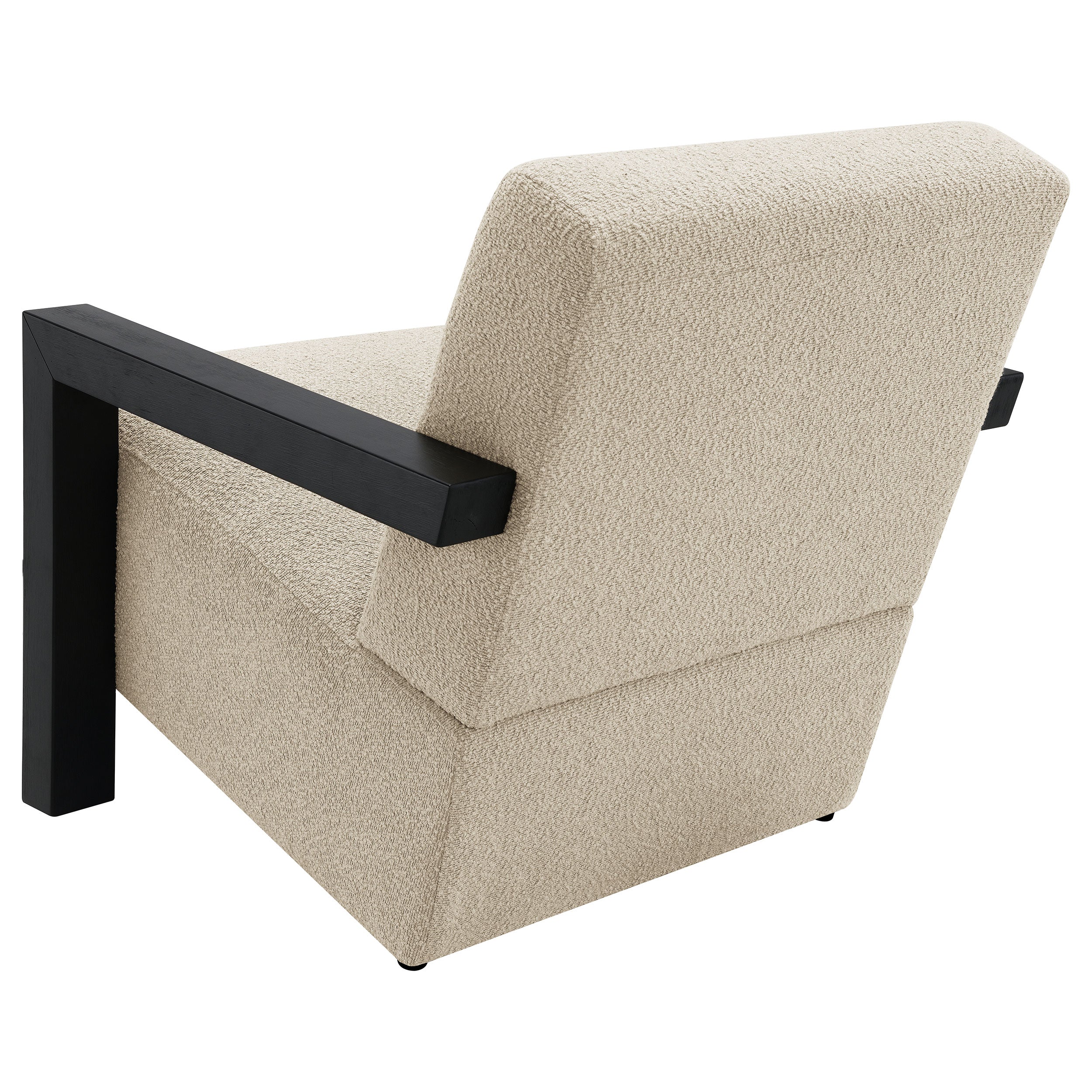 Fitzroy Faux Fur Upholstered Chair Solid Wood Arms - Image 21