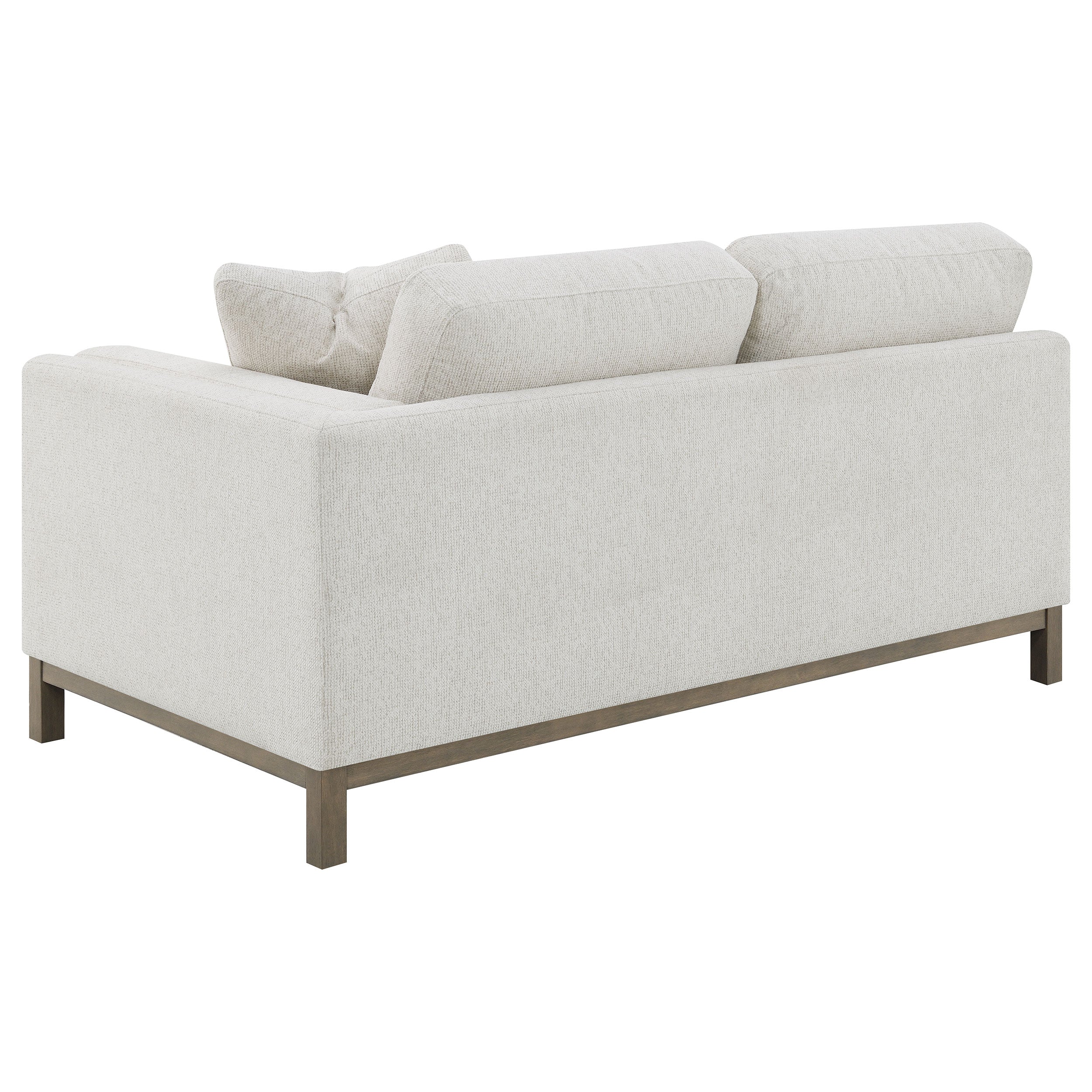 Geneva Boucle Upholstered Sectional Chaise Sofa Sand - Image 11