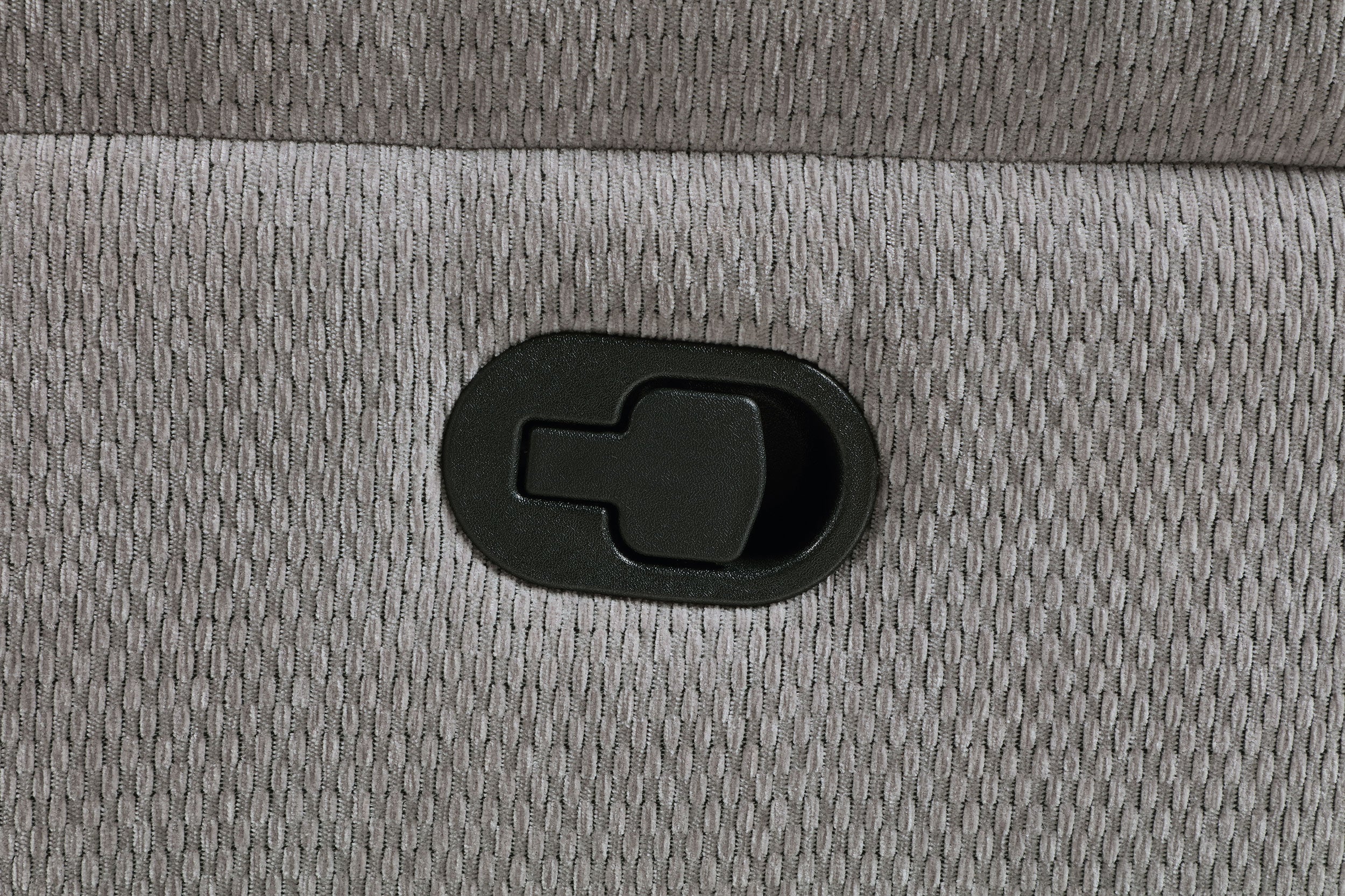 Gilson Chenille Upholstered Glider Recliner Chair Grey - Image 10