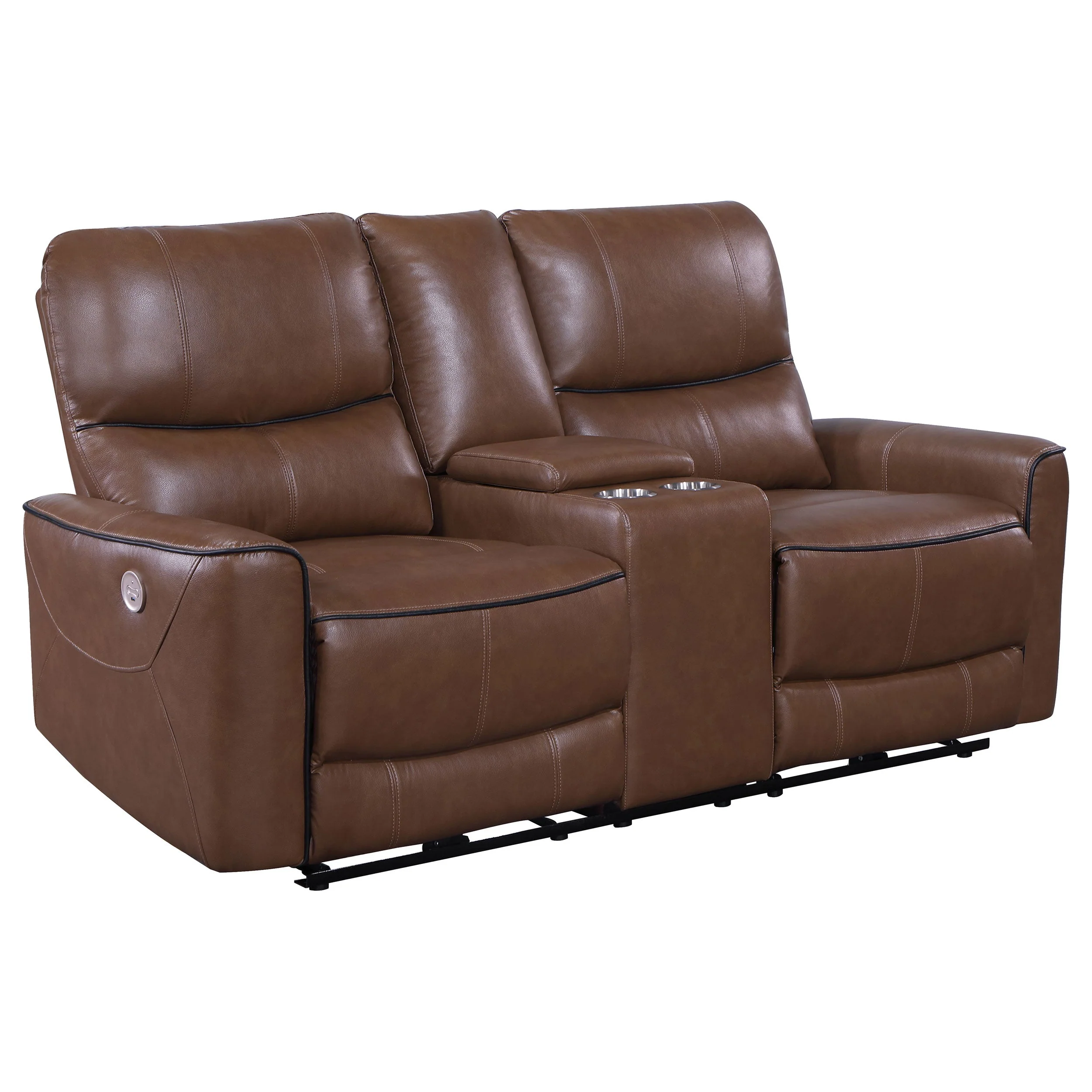 Greenfield Upholstered Power Reclining Loveseat - Image 4