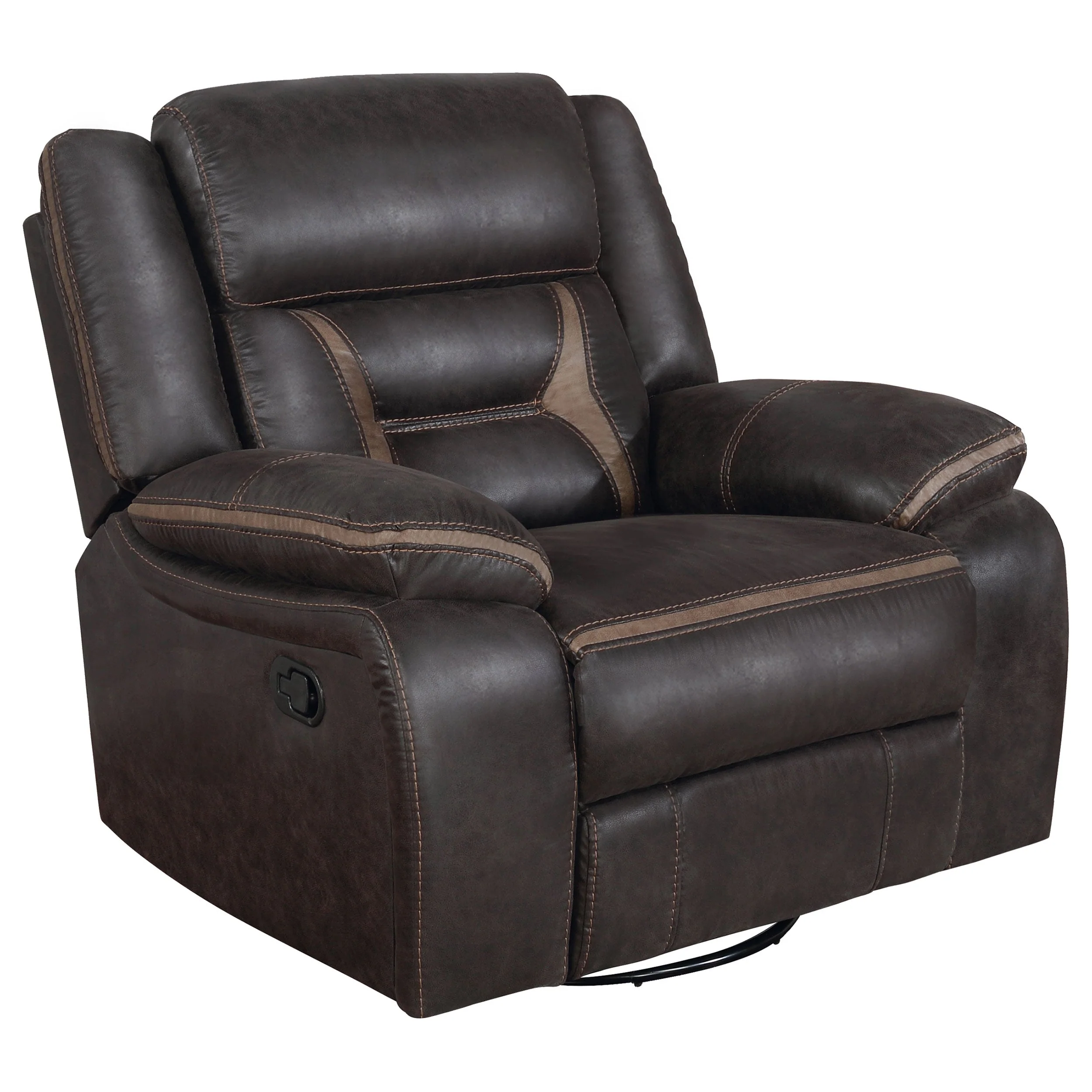 Greer Upholstered Reclining Sofa Set - Image 32