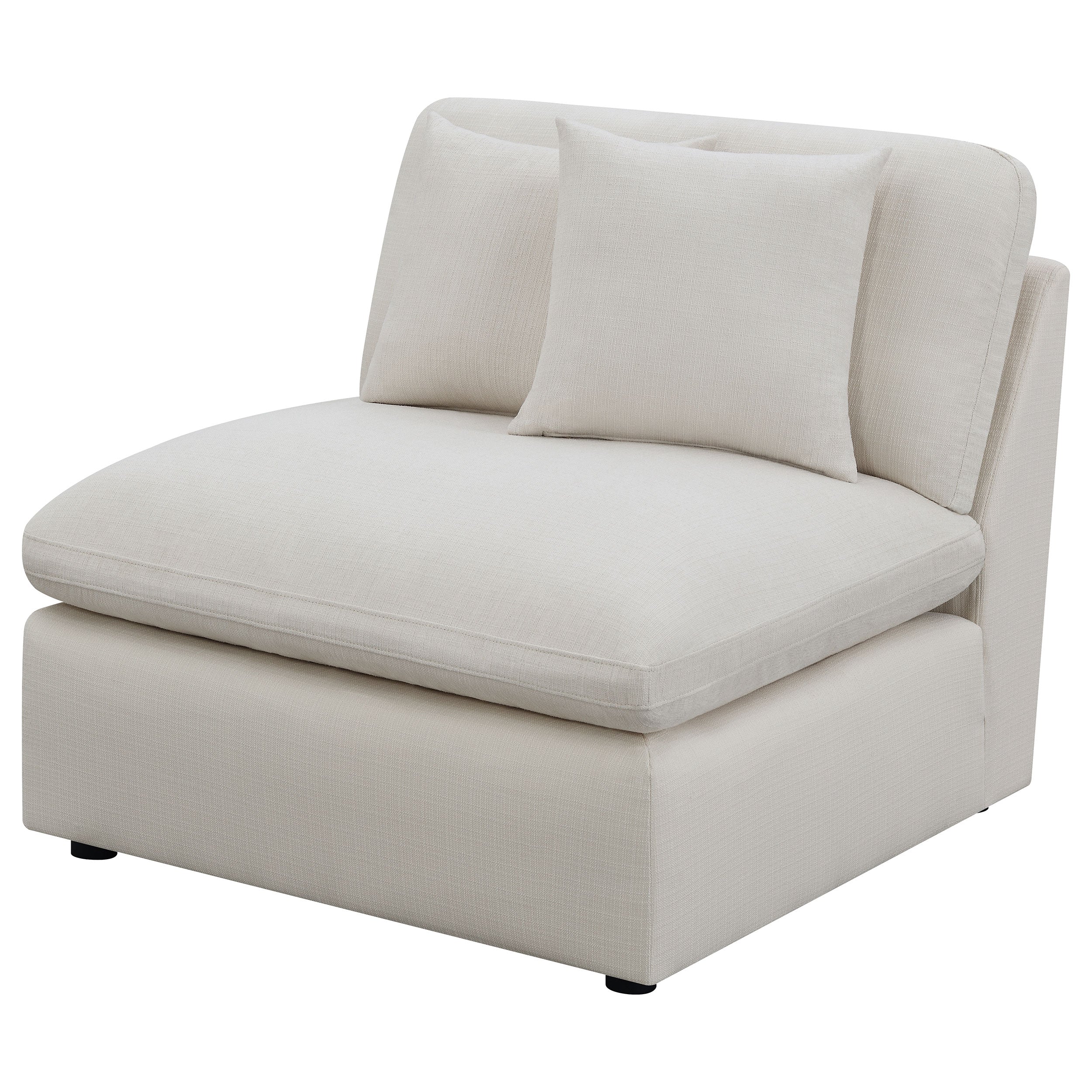 Hobson Upholstered Armless Chair - Image 9