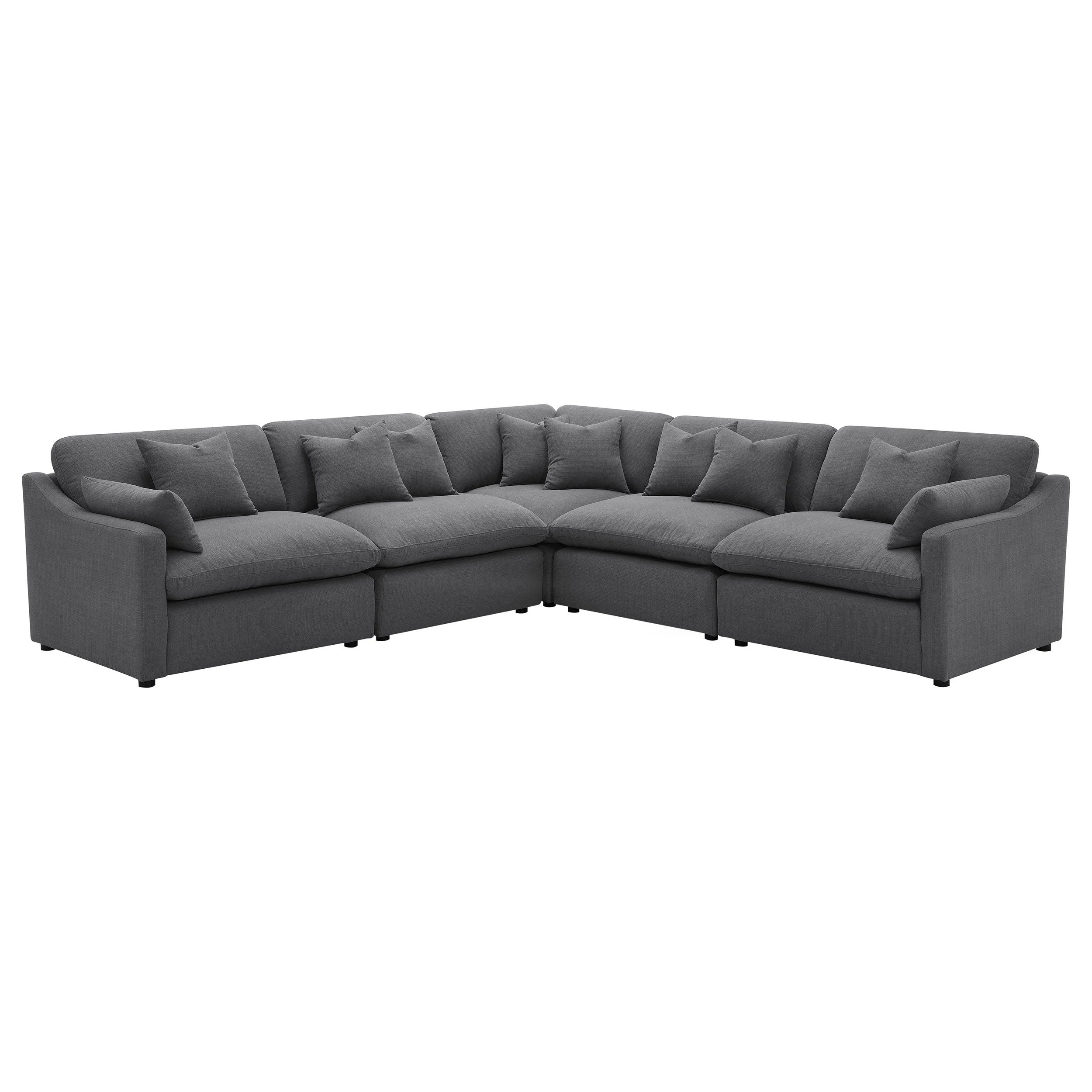 Hobson Upholstered Modular Sectional Sofa - Image 12