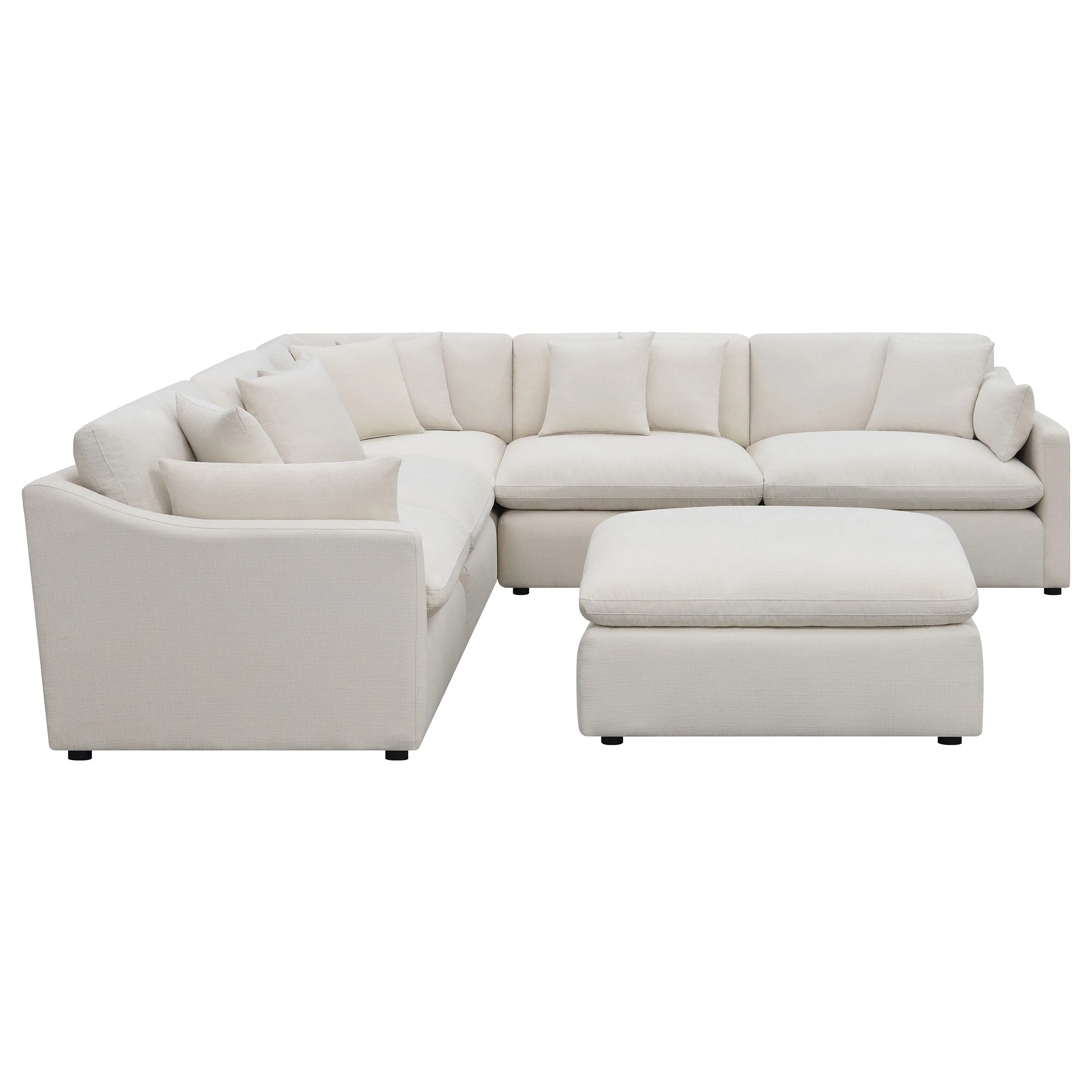 Hobson Upholstered Modular Sectional Sofa - Image 21