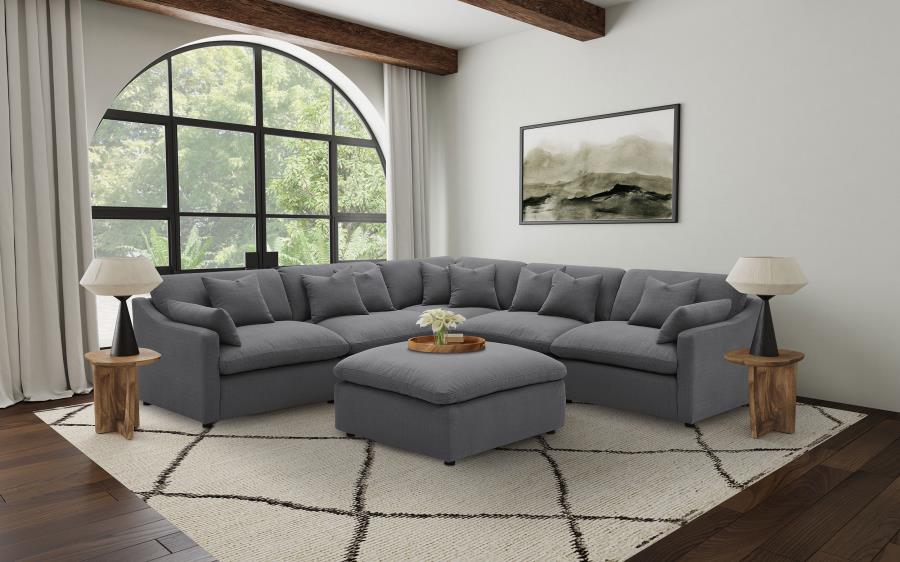 Hobson Upholstered Modular Sectional Sofa - Image 3