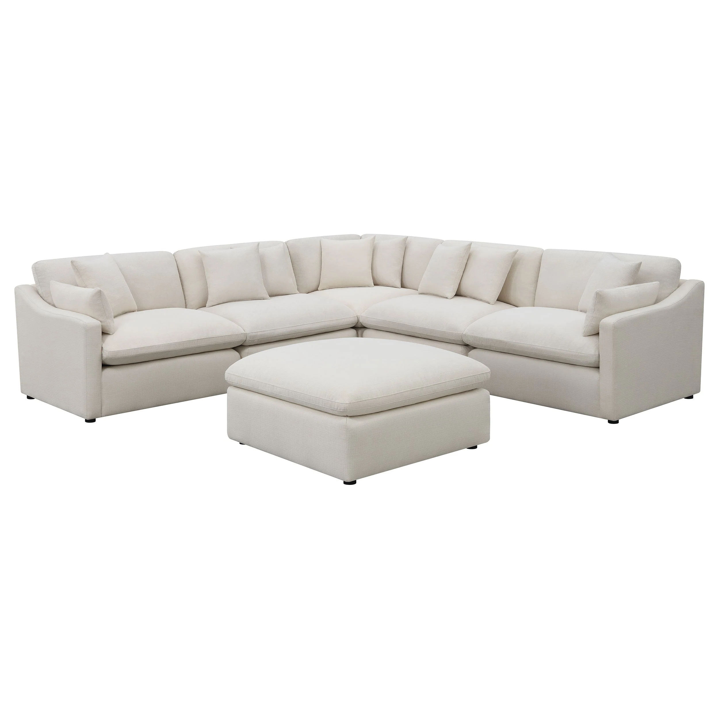 Hobson Upholstered Modular Sectional Sofa - Image 9