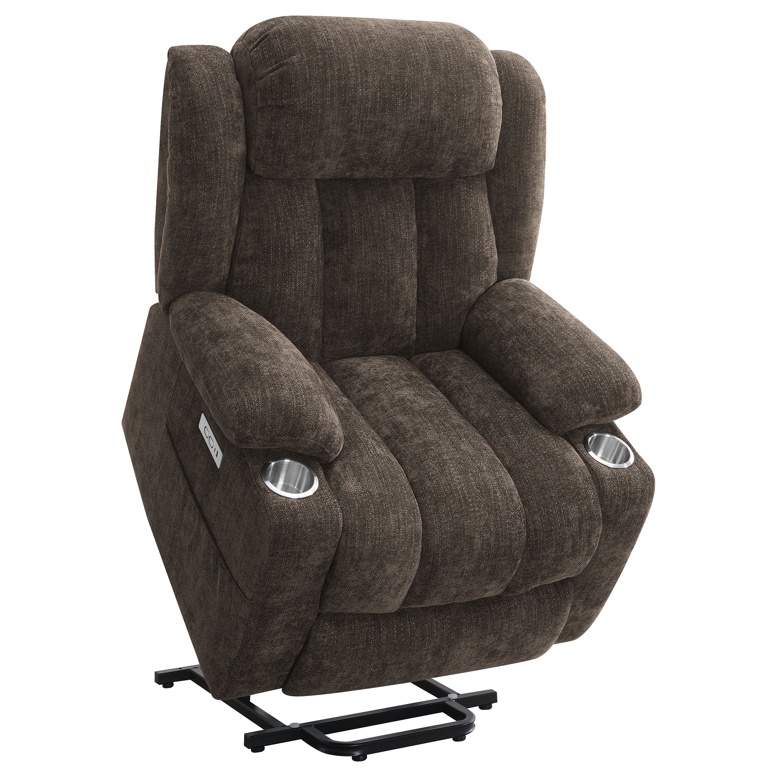 Houston Upholstered Power Lift Recliner Chair - Image 25