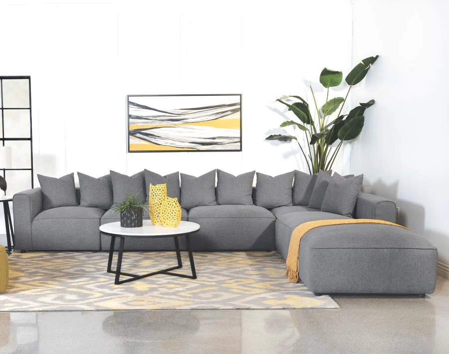 Jennifer Upholstered Modular Sectional - Image 2
