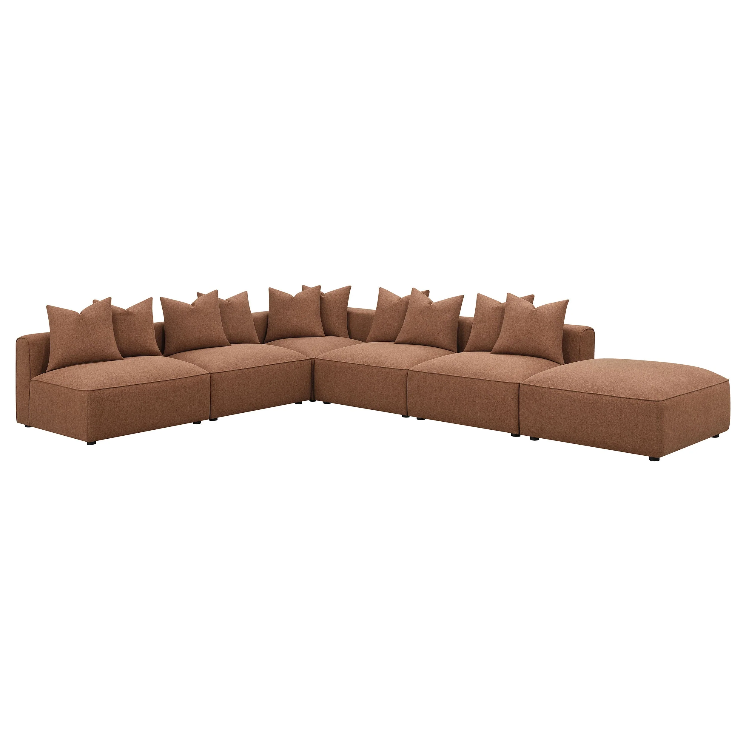 Jennifer Square Upholstered Ottoman - Image 19