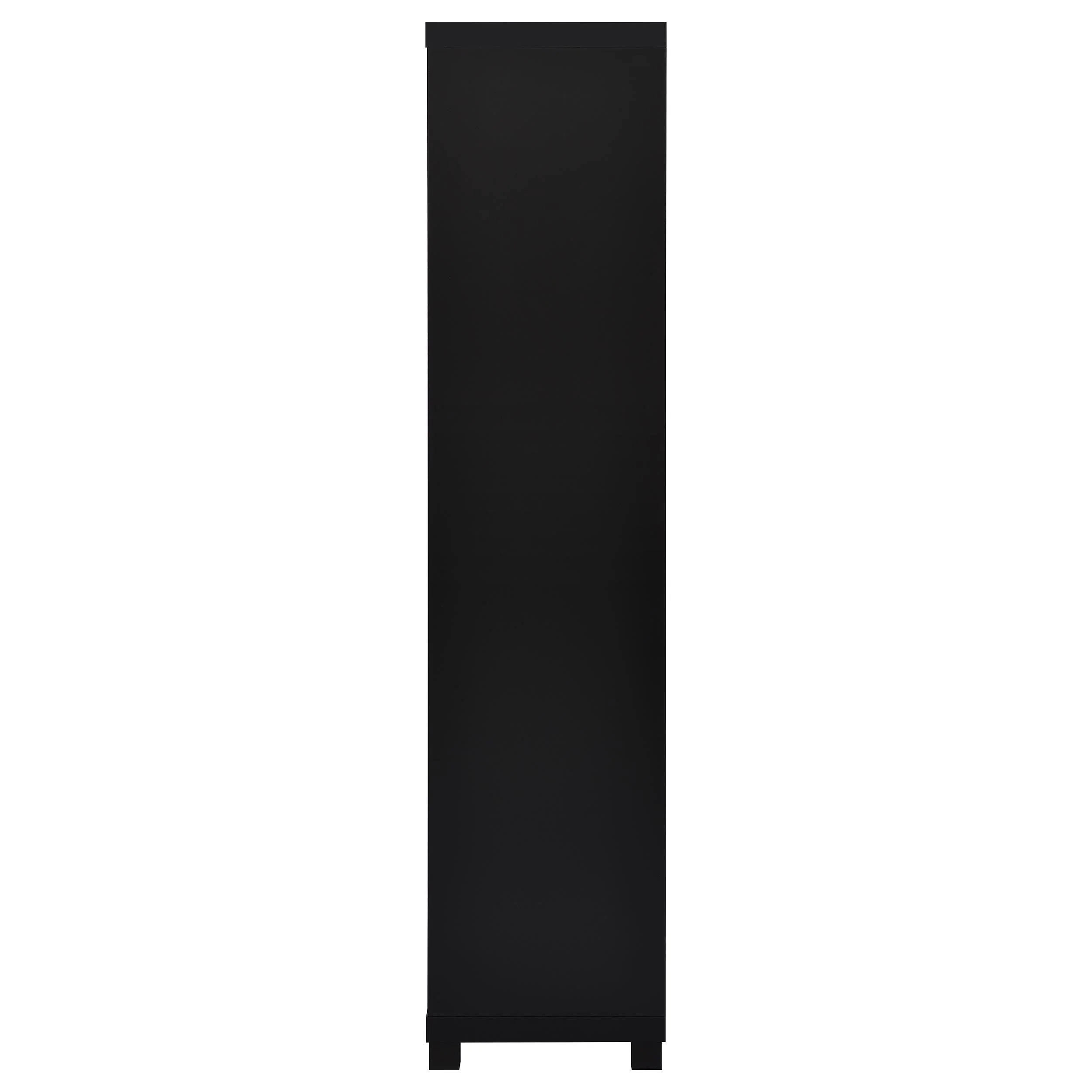 Jupiter 3-shelf Engineered Wood Media Tower Black - Image 6