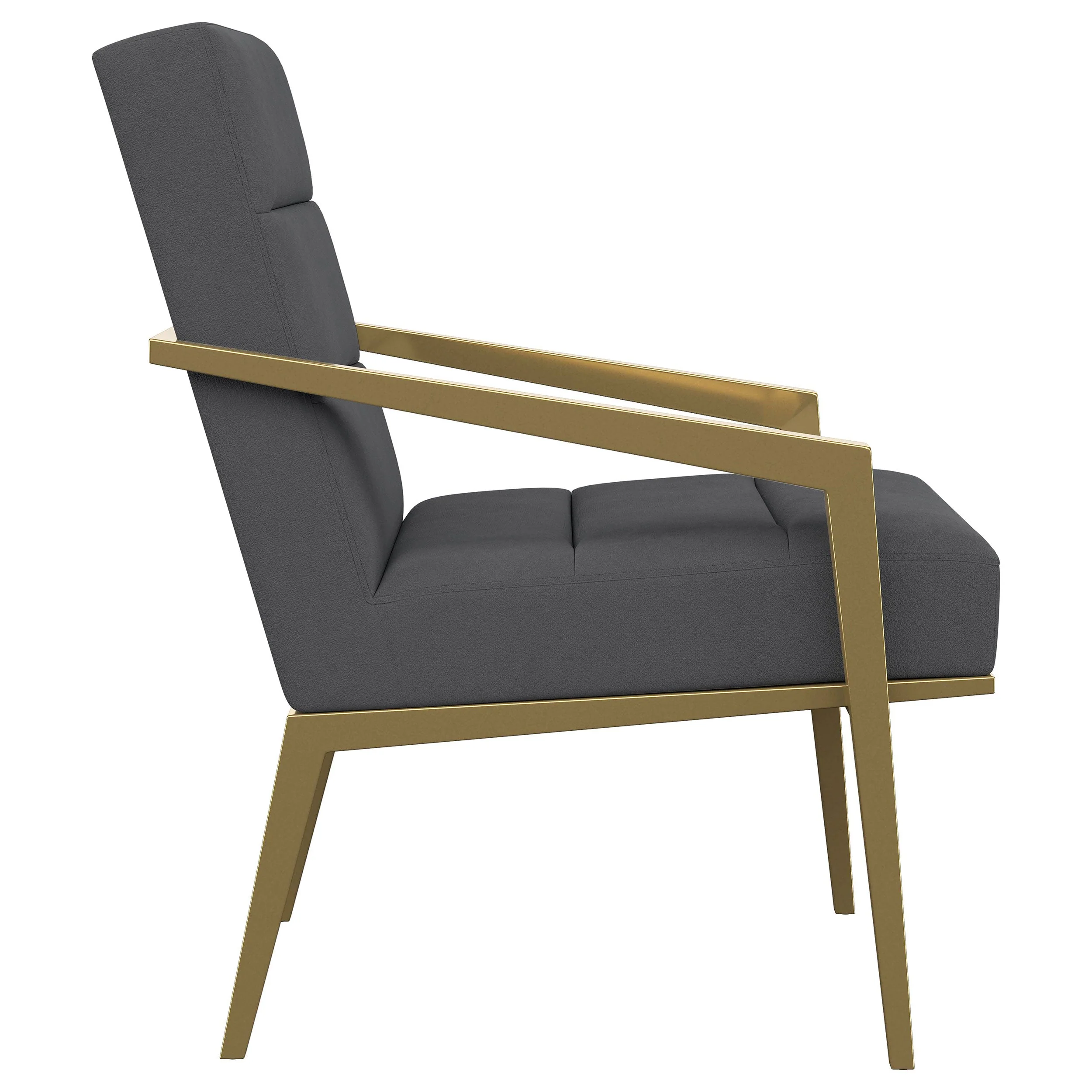 Kirra Upholstered Metal Arm Accent Chair - Image 20