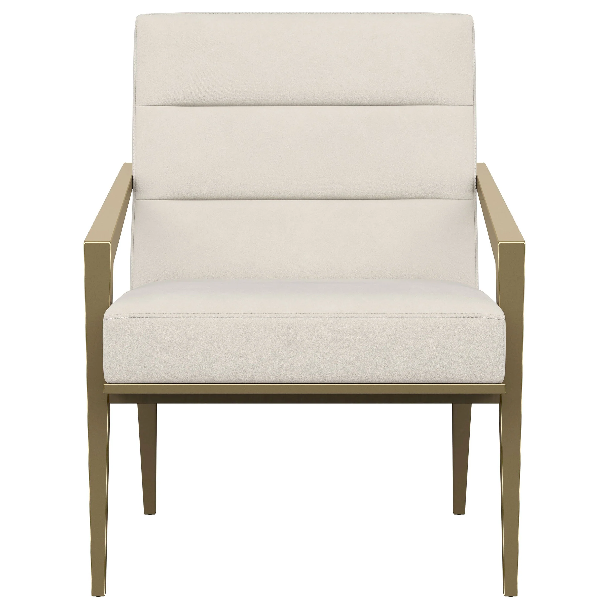 Kirra Upholstered Metal Arm Accent Chair - Image 7