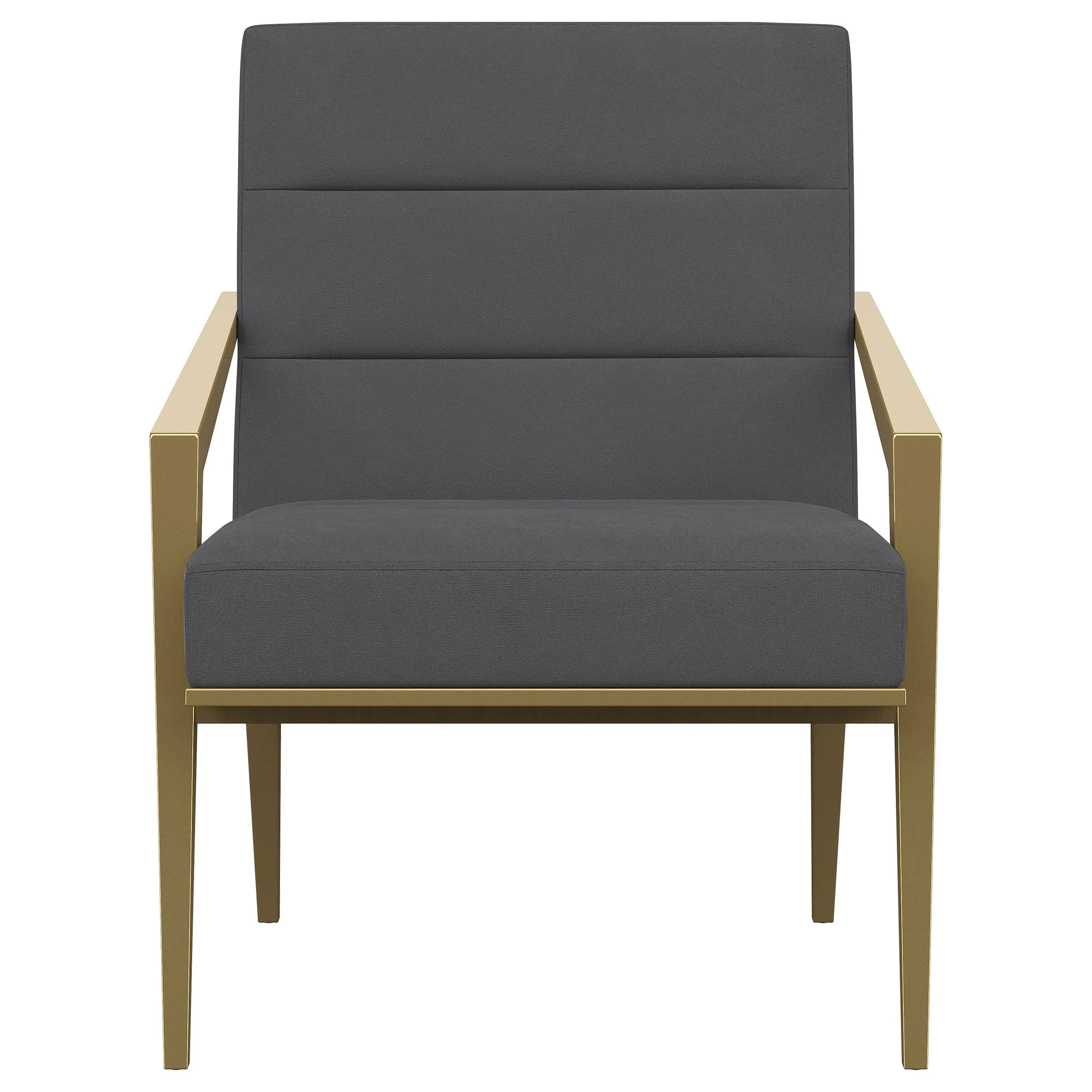 Kirra Upholstered Metal Arm Accent Chair - Image 8