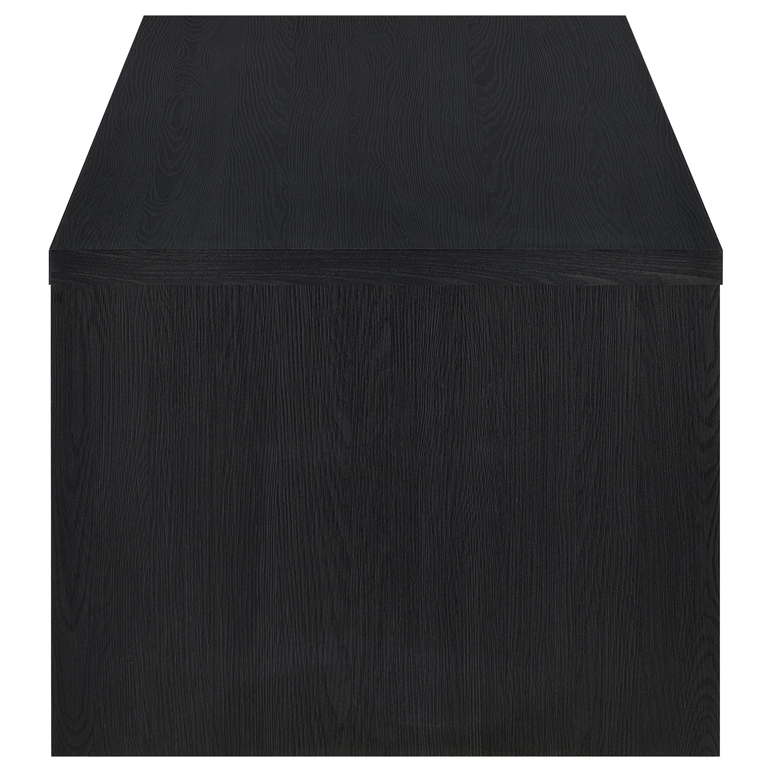 Knapp Lift Top Cocktail Coffee Table with Dual Drawers Black - Image 11