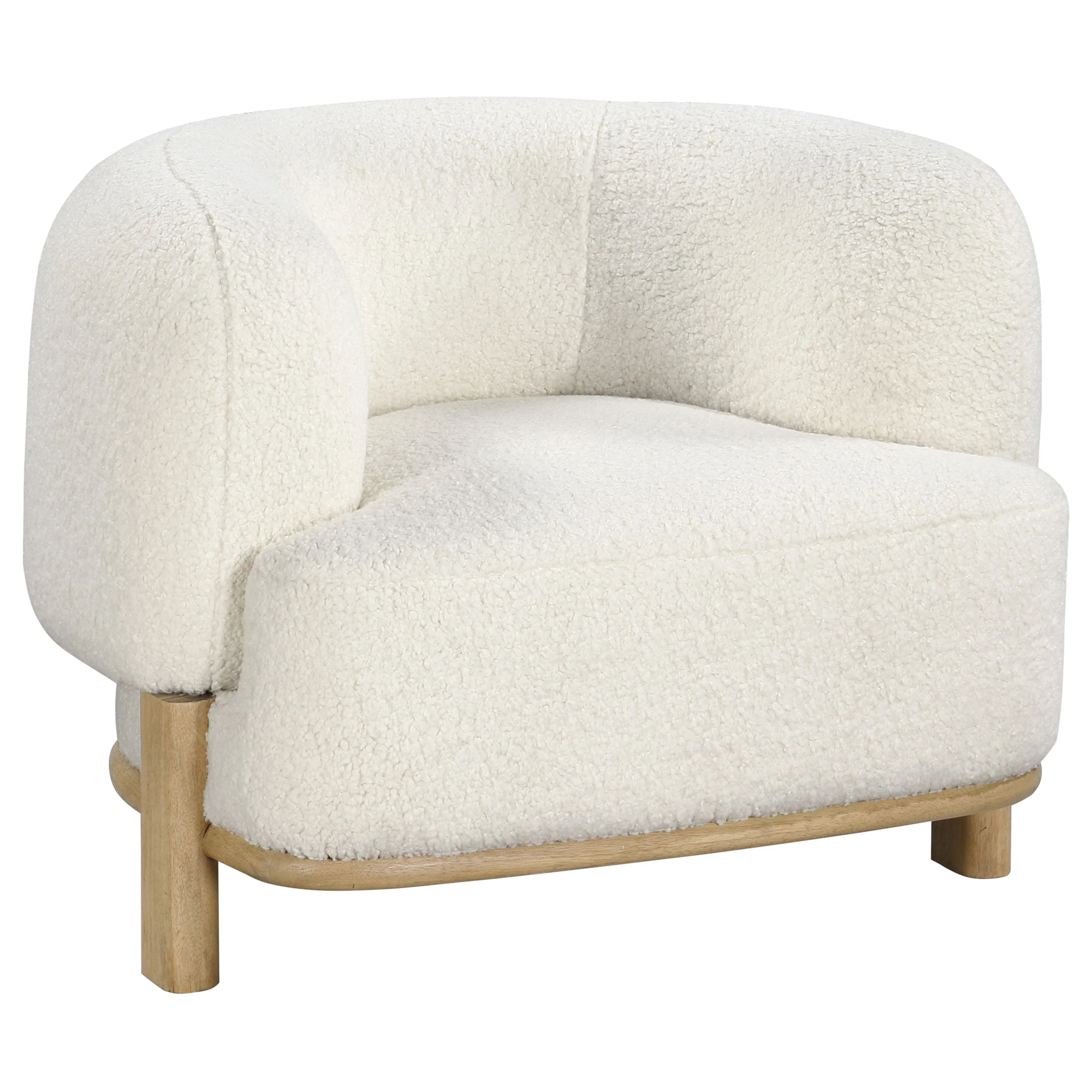 Lawler Upholstered Back Accent Chair - Image 3