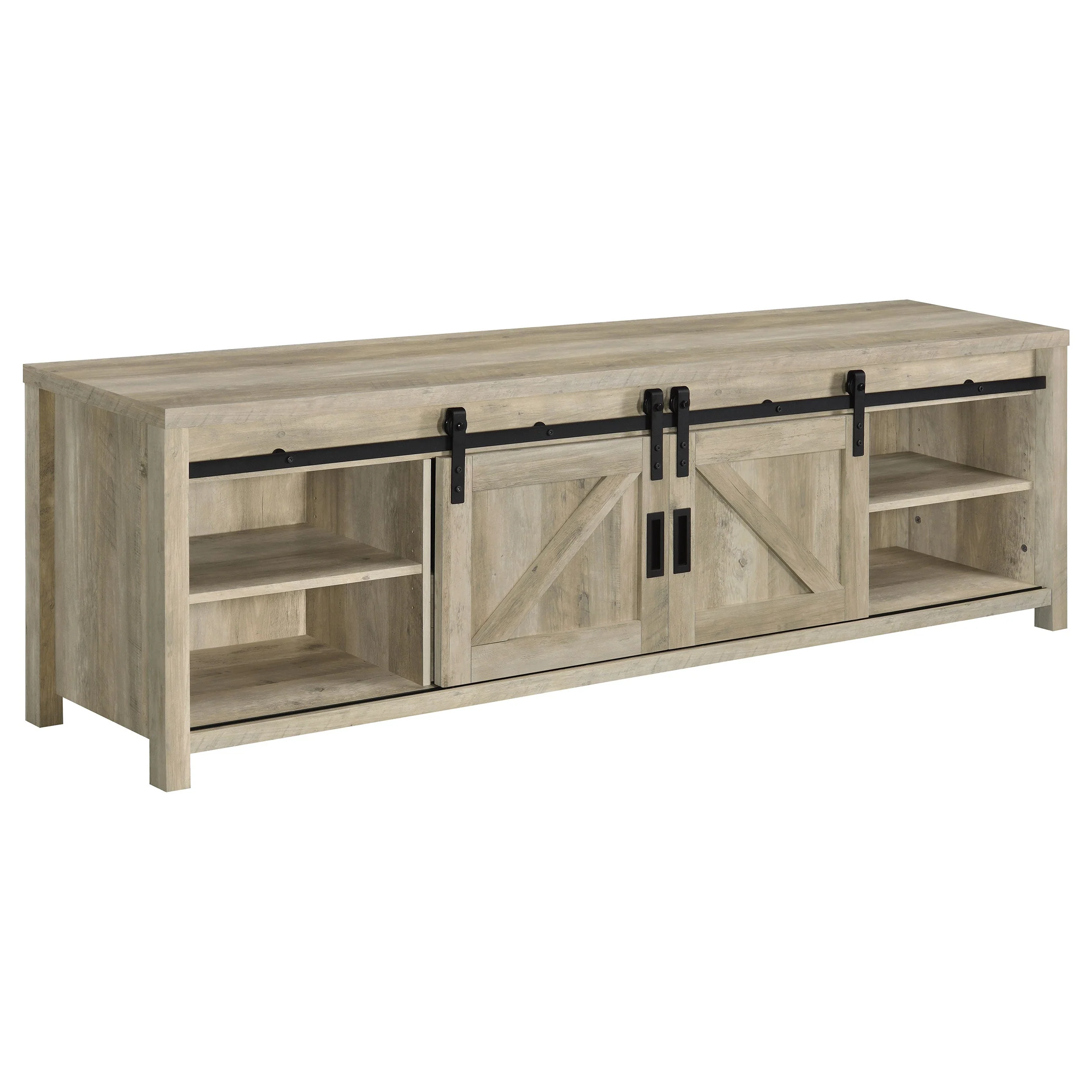 Madra 2-door Engineered Wood 79-inch TV Stand - Image 9