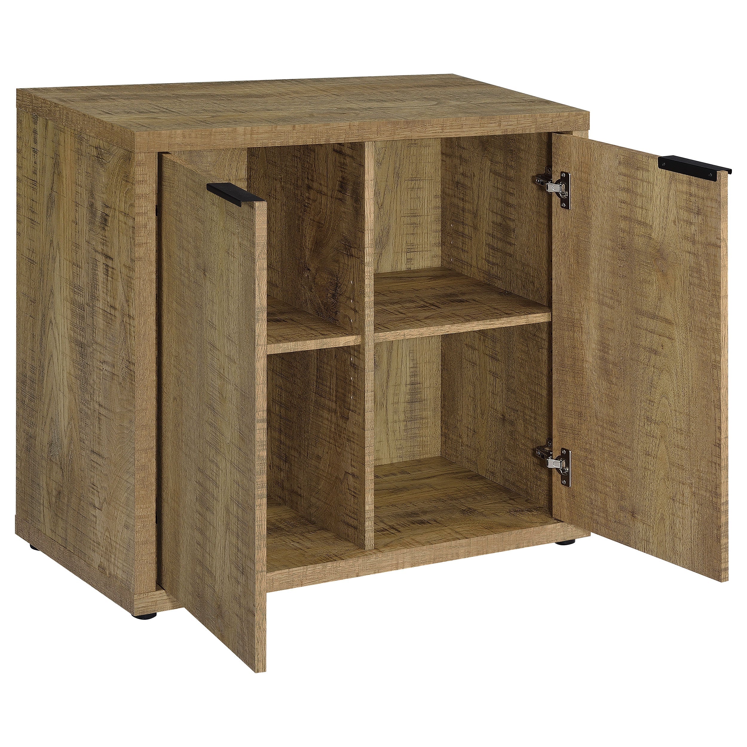 Pepita 2-door Engineered Wood Accent Cabinet Mango Brown - Image 4