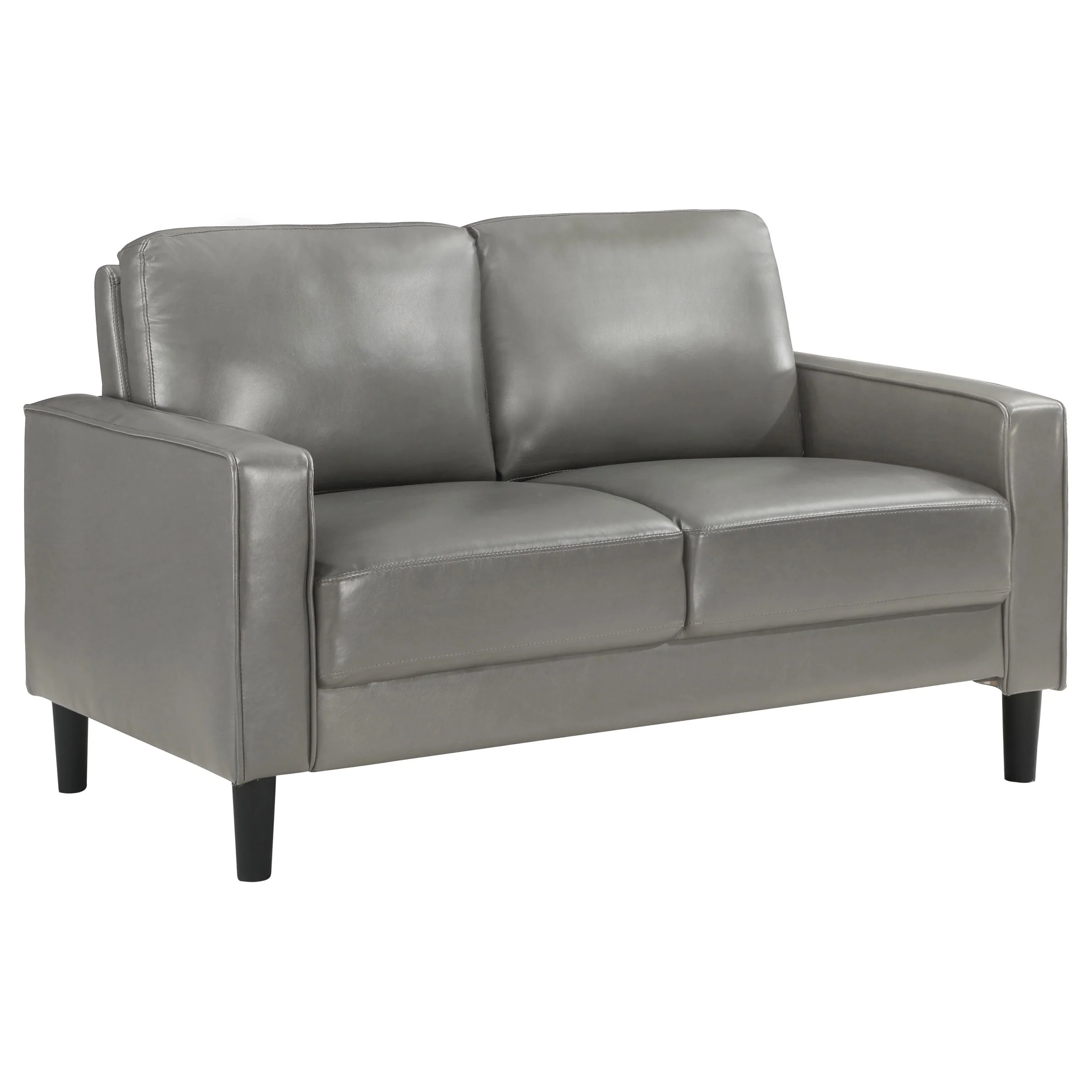 Ruth Upholstered Track Arm Loveseat - Image 6