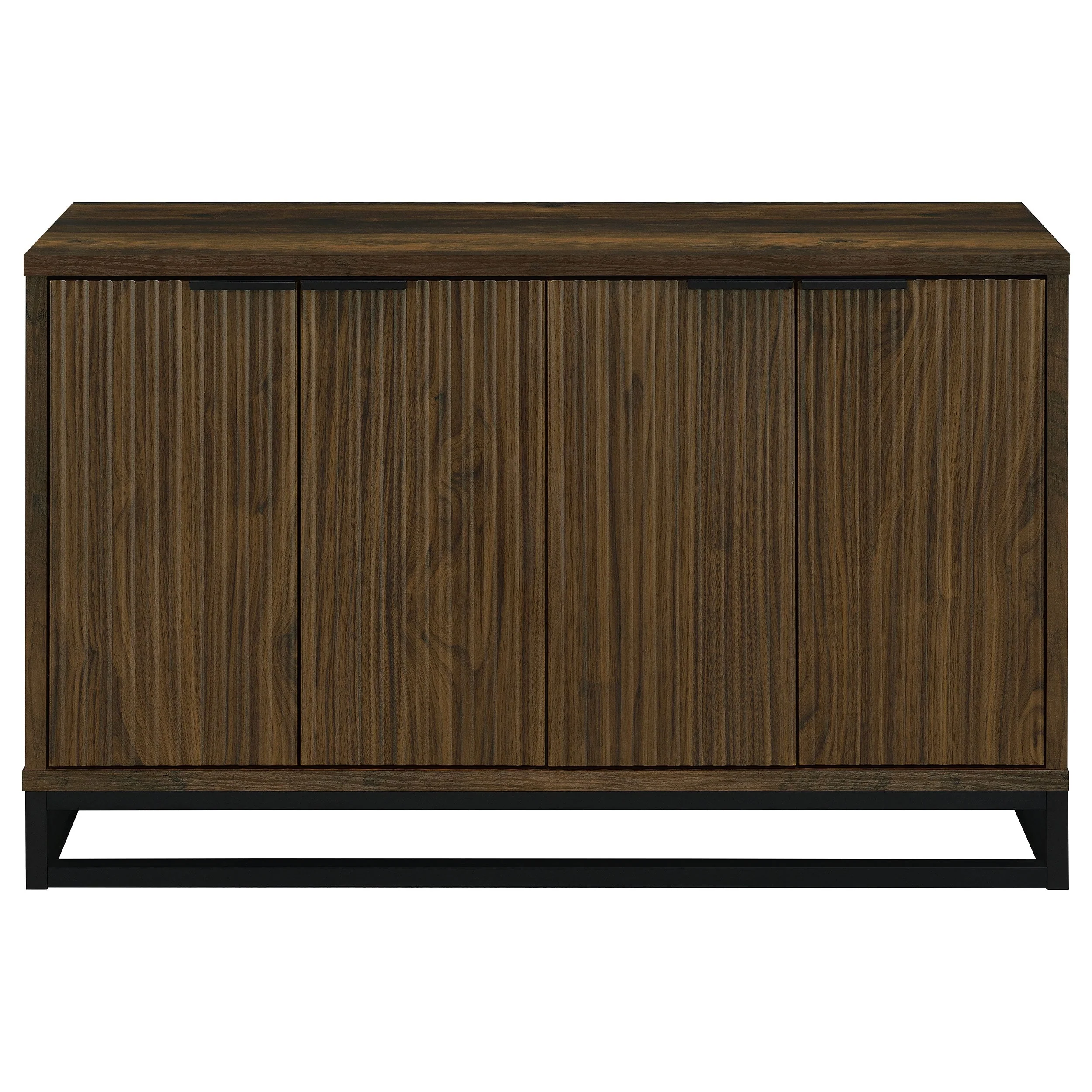 Ryatt 4-door Engineered Wood Accent Cabinet Dark Pine - Image 5