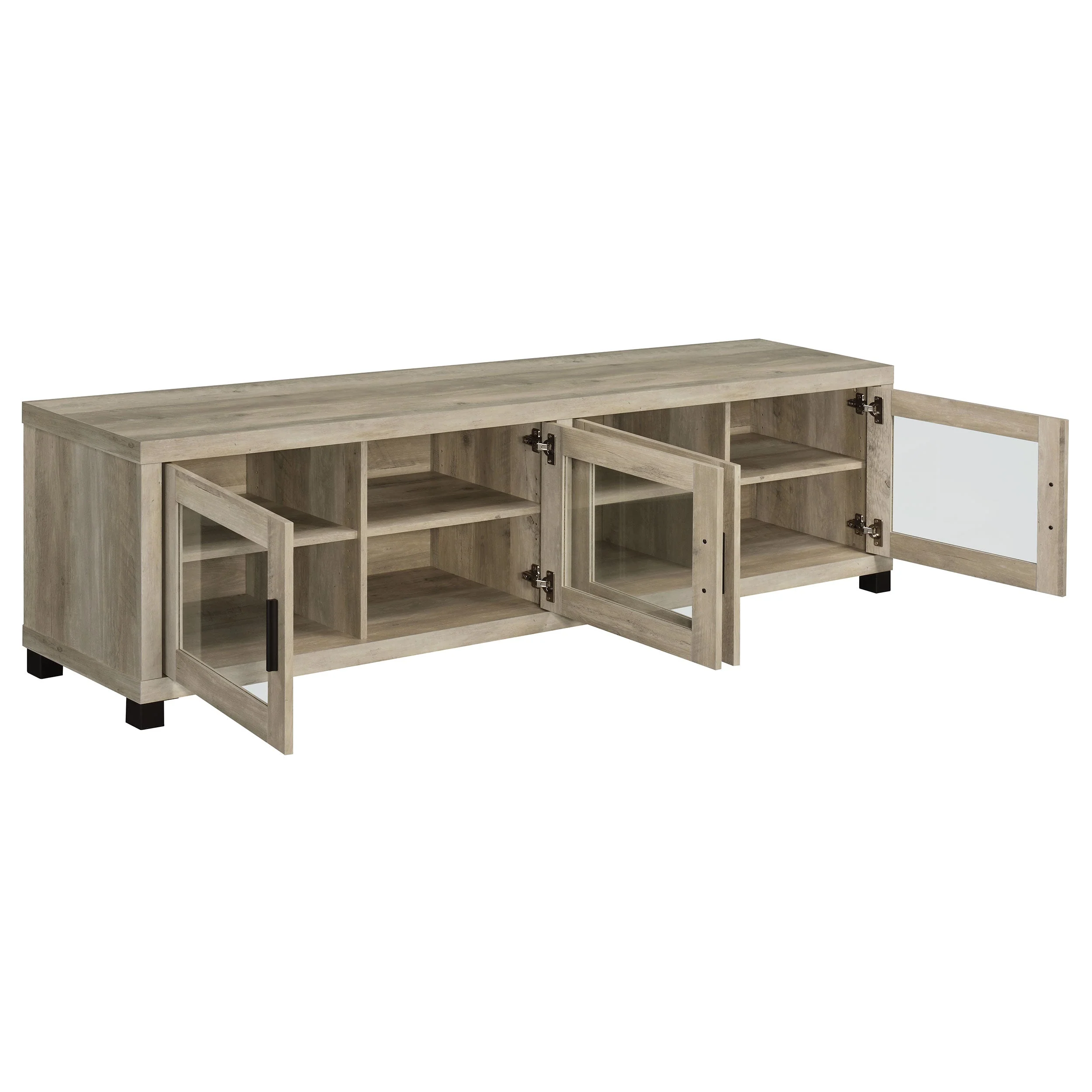 Sachin 4-door Engineered Wood 79-inch TV Stand - Image 7