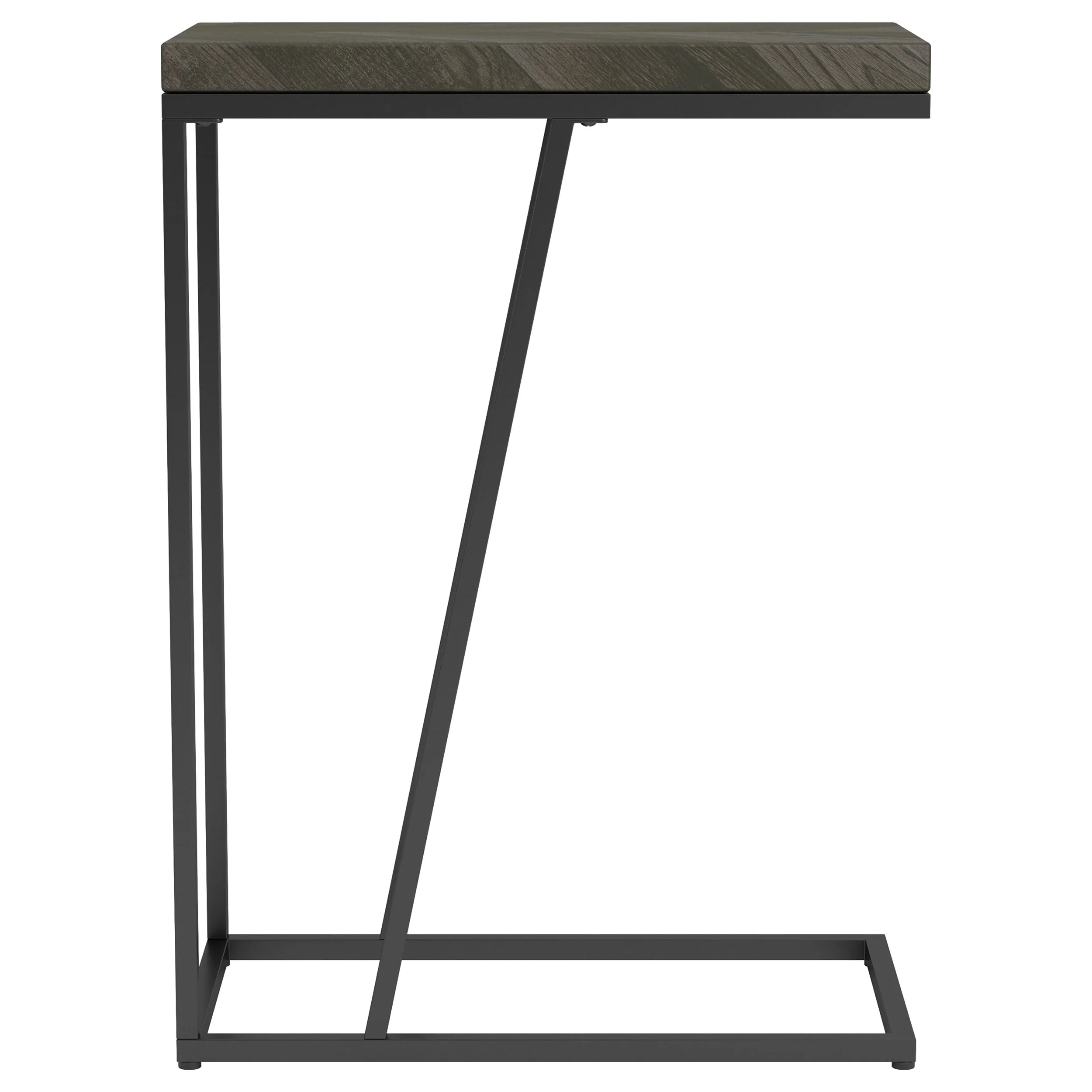 Sergio Engineered Wood C-Shaped Sofa Side Table - Image 19