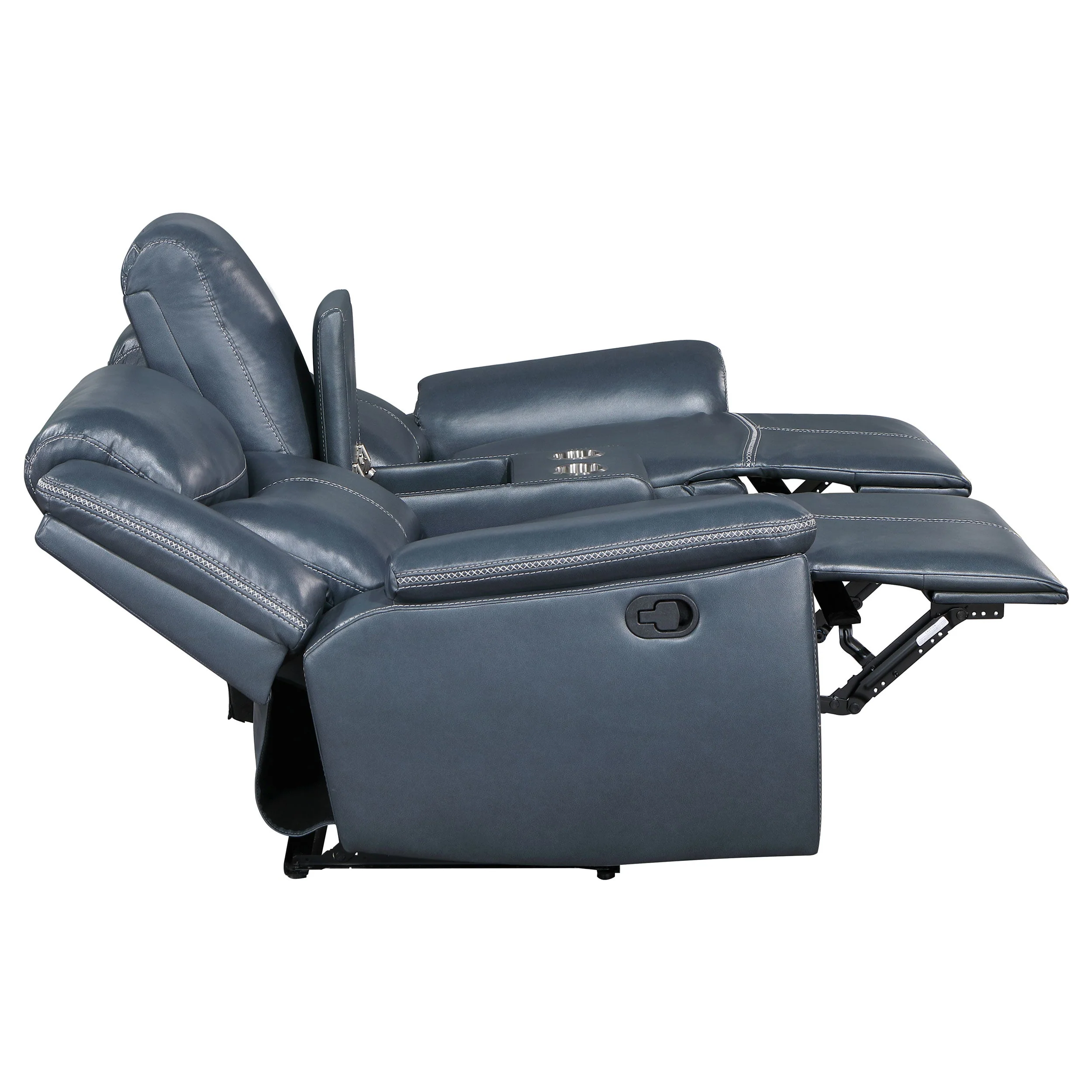 Sloane Upholstered Reclining Sofa Set - Image 18