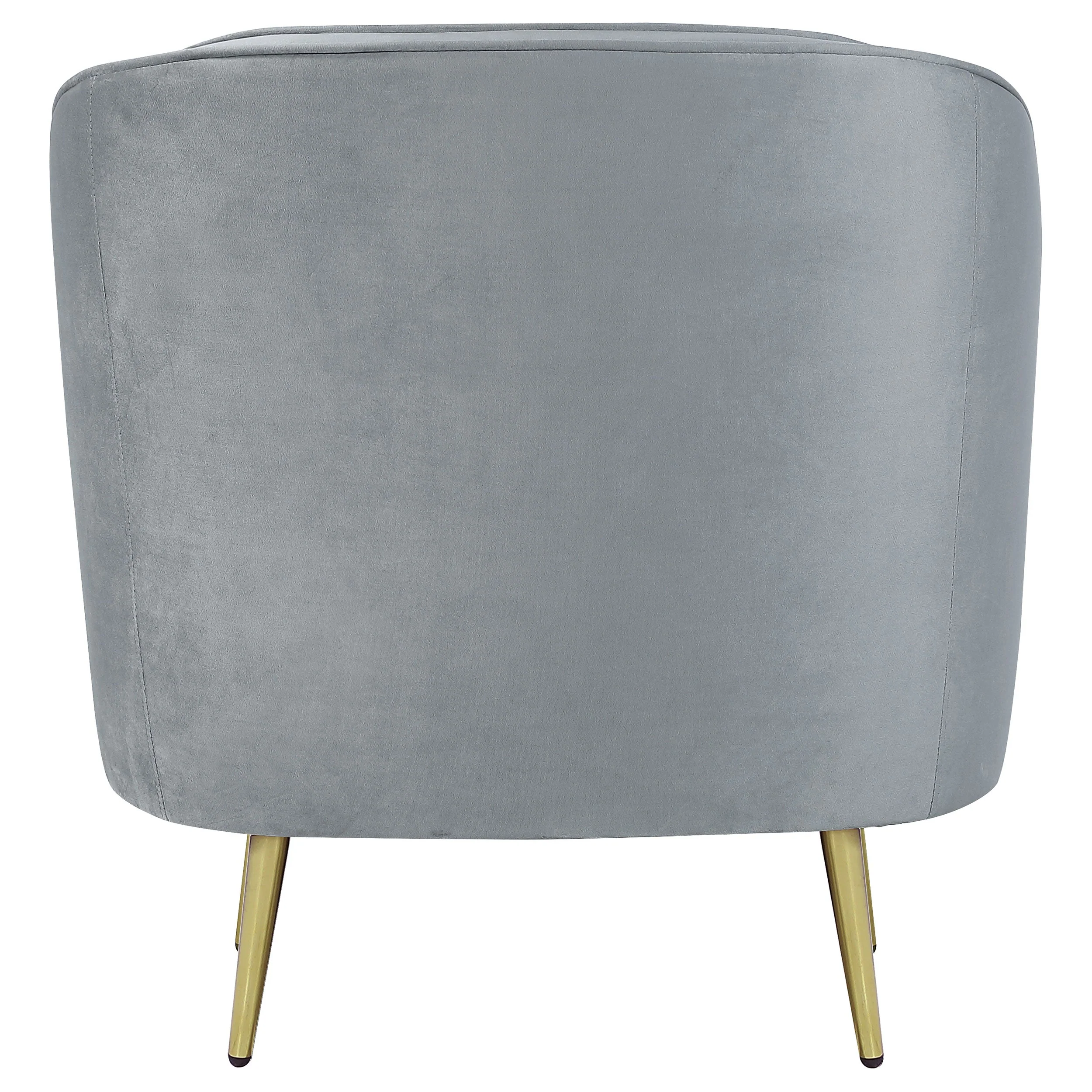 Sophia Upholstered Channel Tufted Sofa Set - Image 24