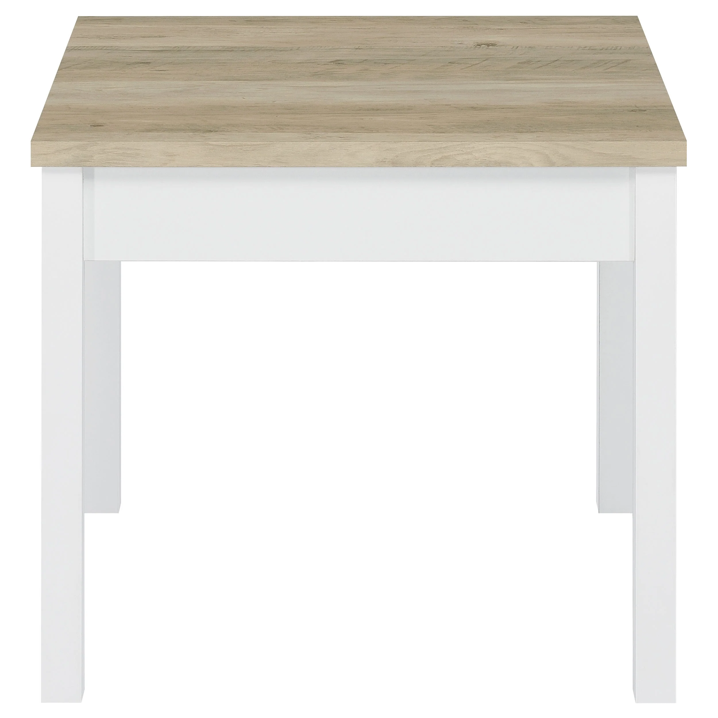 Stacie 3-piece Coffee Table Set Distressed Pine and White - Image 8