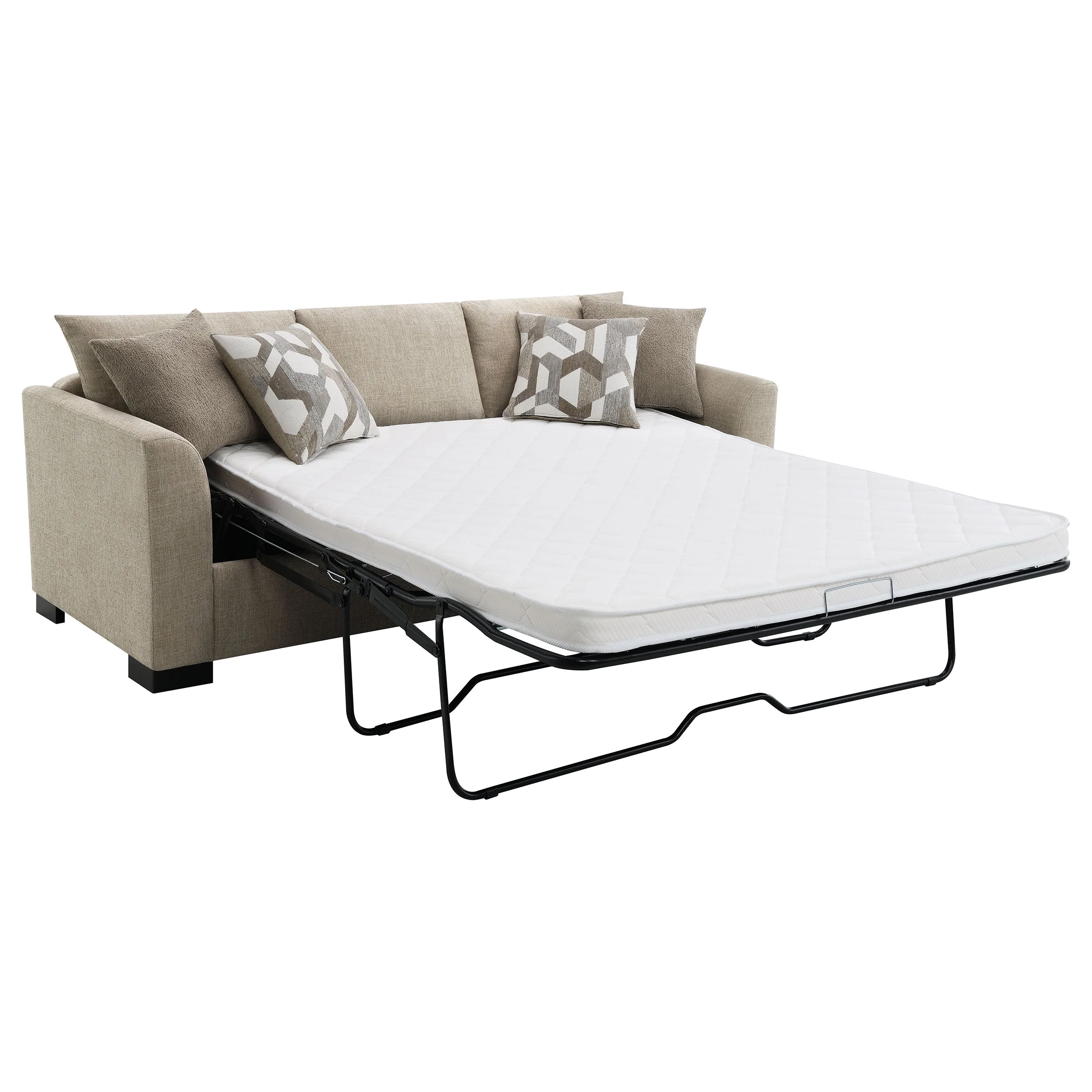 Storey Upholstered Sleeper Sectional Chaise Sofa - Image 20