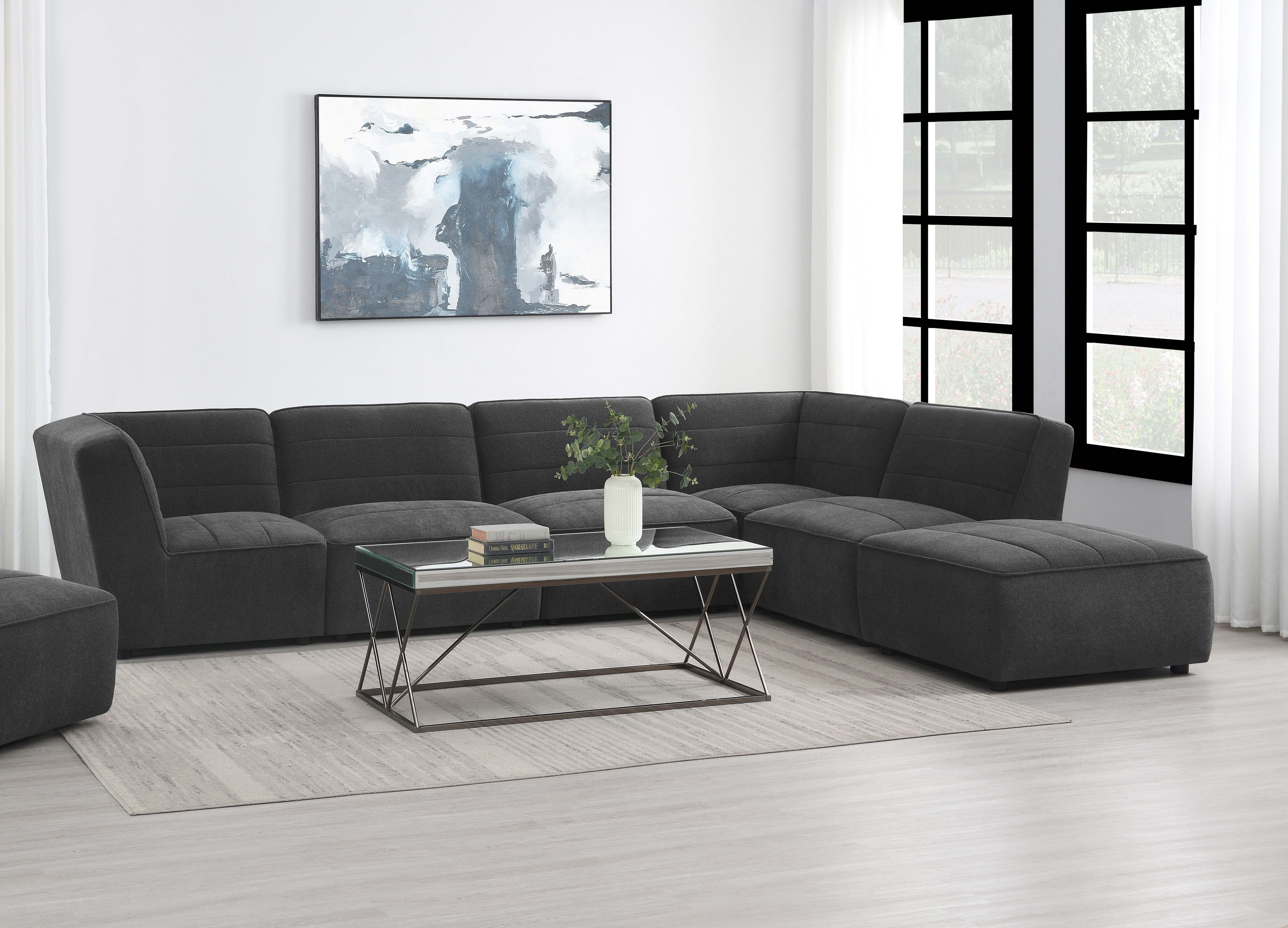 Sunny Upholstered Modular Sectional Sofa - Image 4