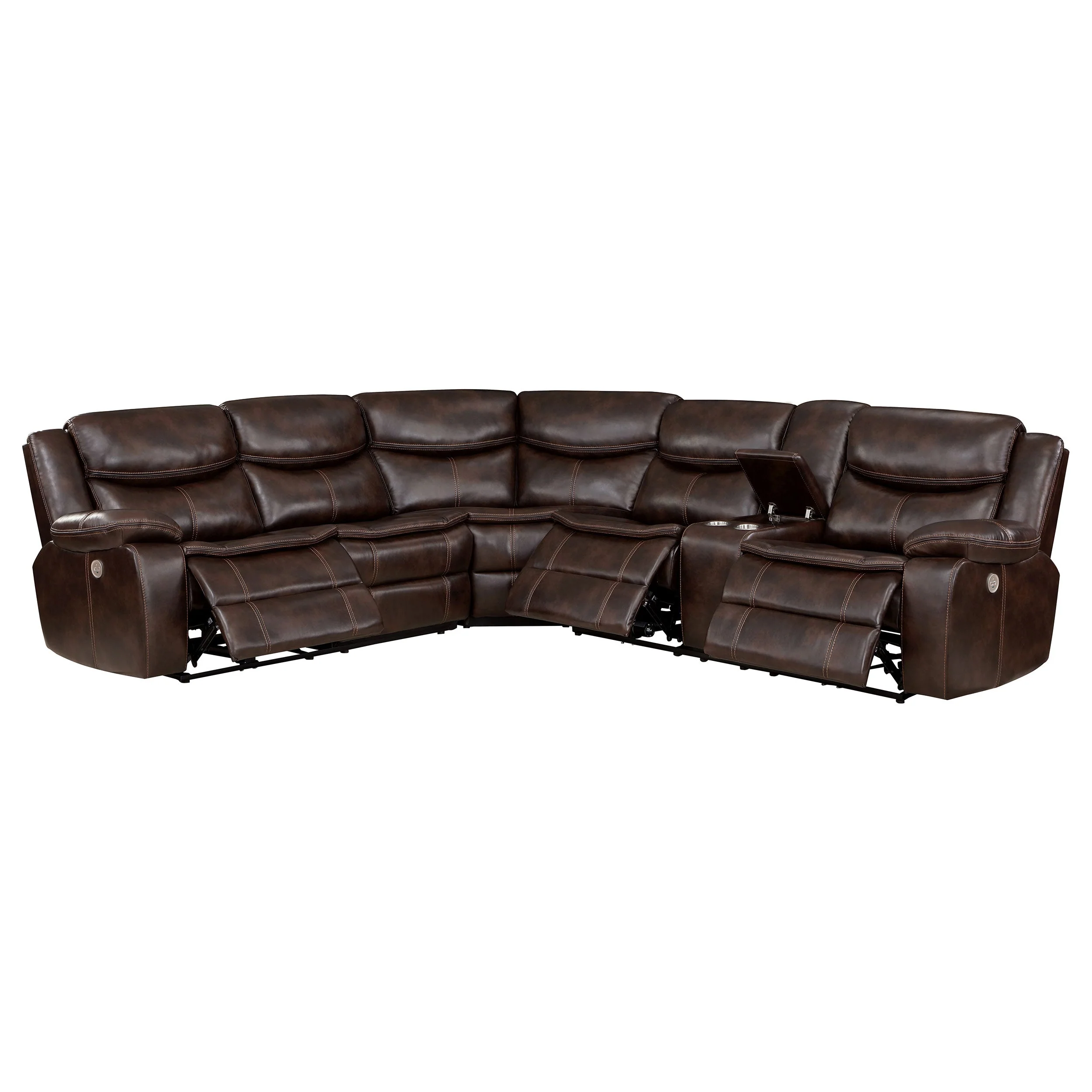 Sycamore Upholstered Power Reclining Sectional Sofa - Image 11