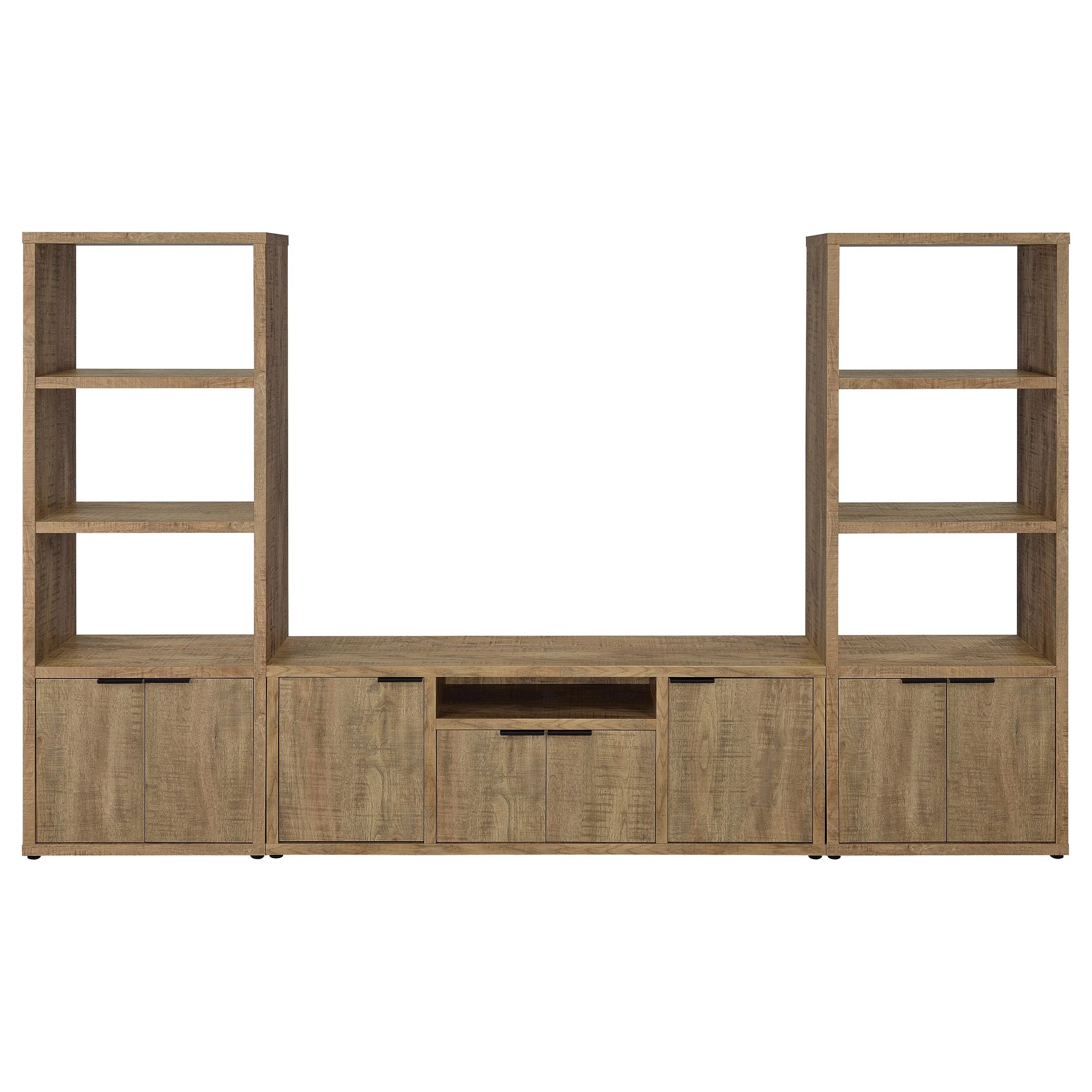 Tabby 3-shelf Engineered Wood Media Tower Mango - Image 12
