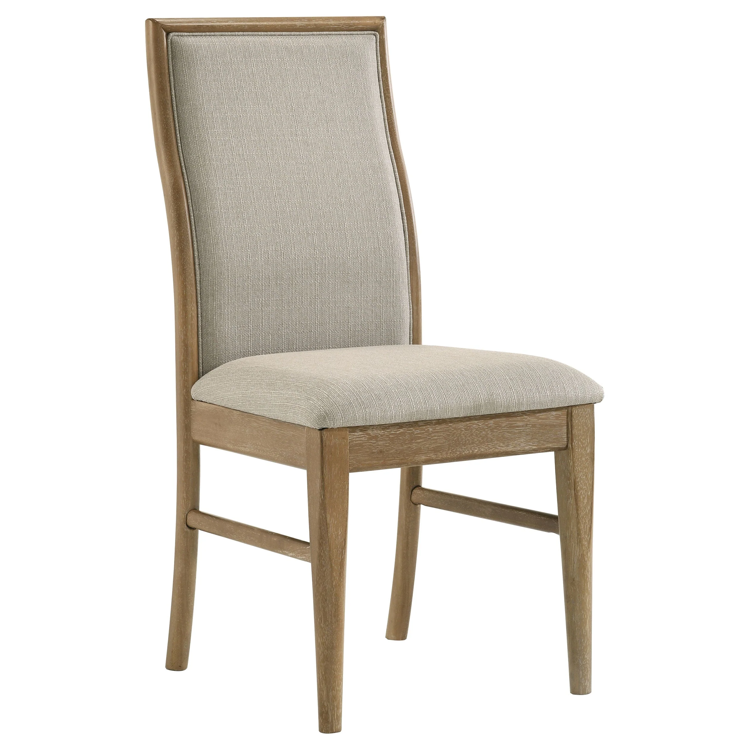 Adina Extension Dining Set Distressed Light Brown - Image 30