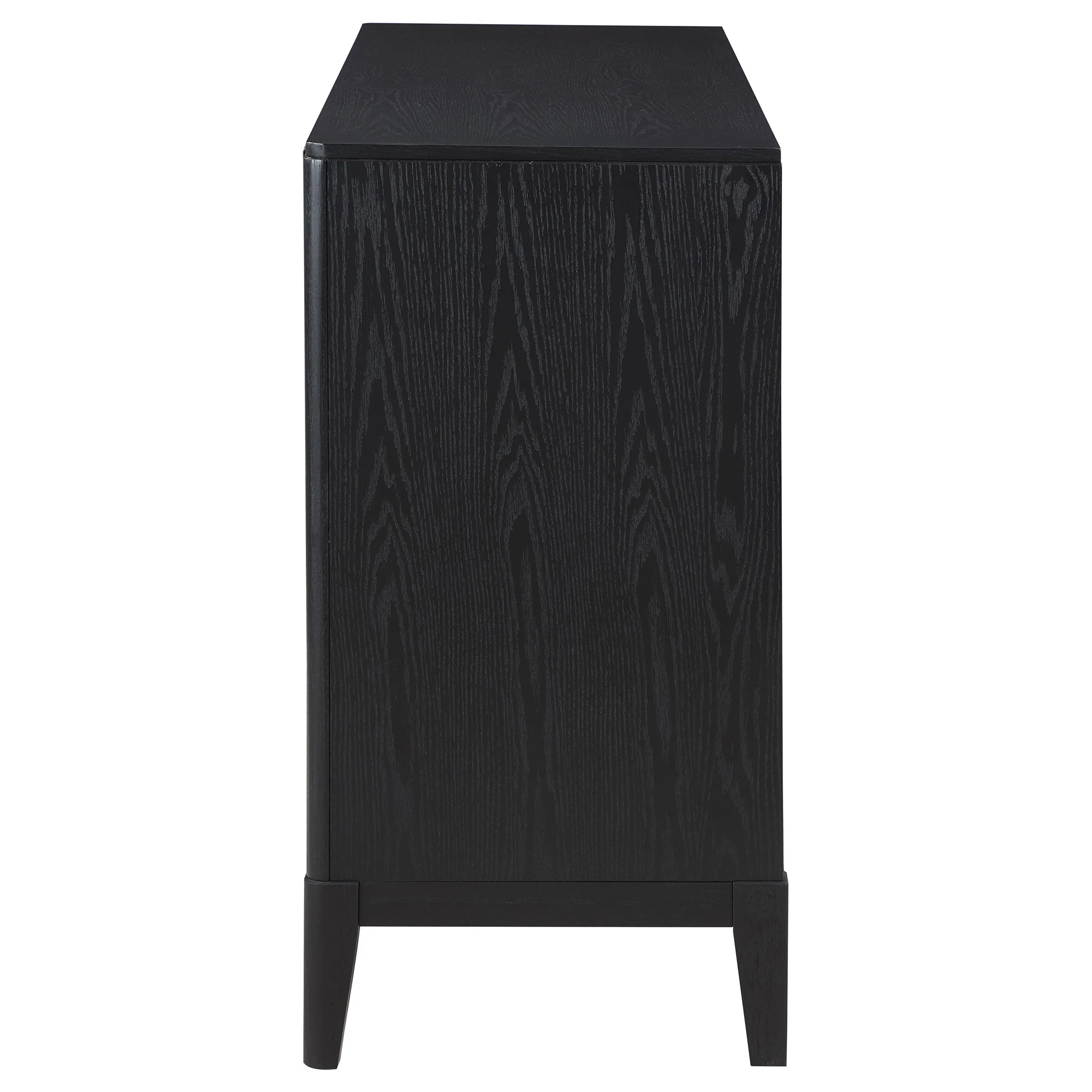 Brookmead 4-door Sideboard Buffet Storage Cabinet Black - Image 7